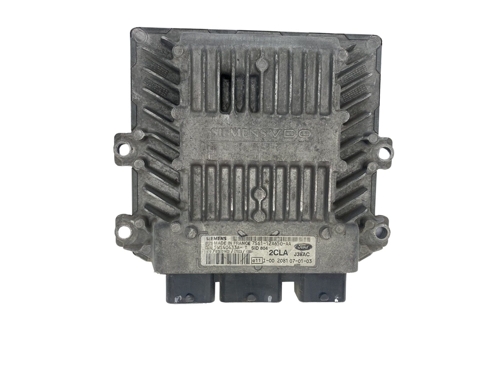 Controller 7S61-12A650-AA 5WS40433A-T SID 804 2CLA Ford Siemens 50909 main product photo