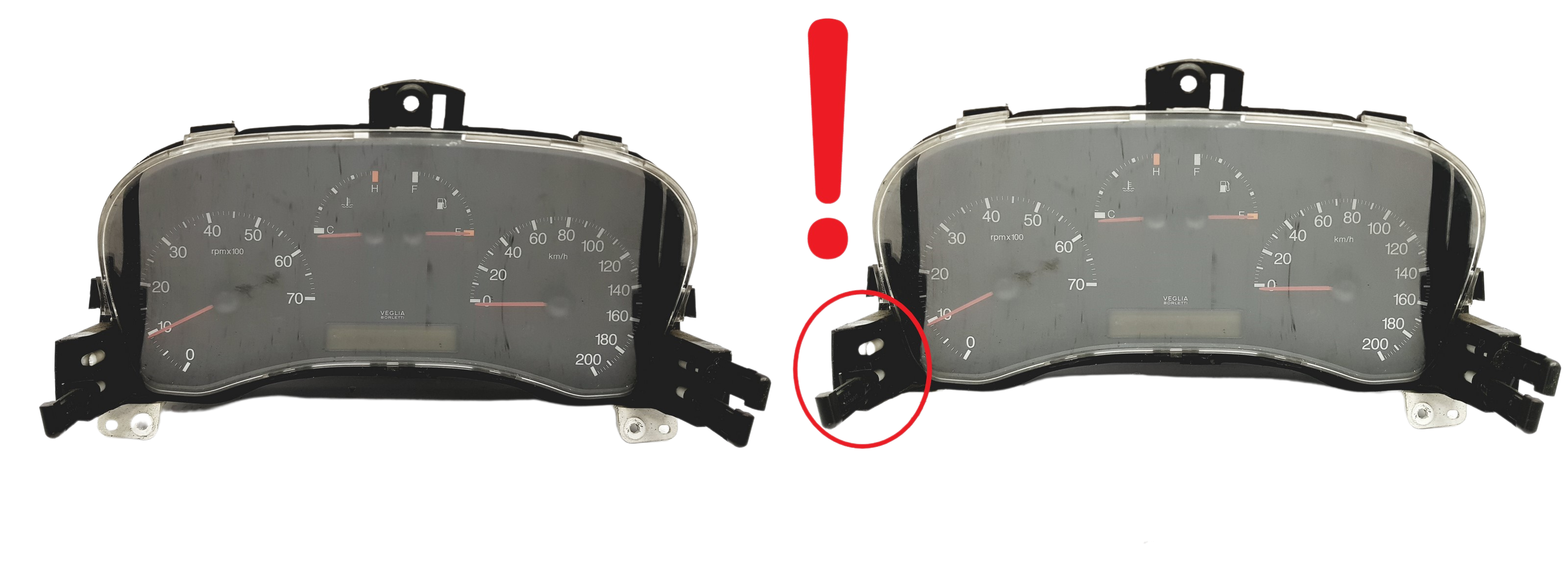 Speedometer/Instrument Cluster Fiat Punto 46812961 503000341000 59439 main product photo