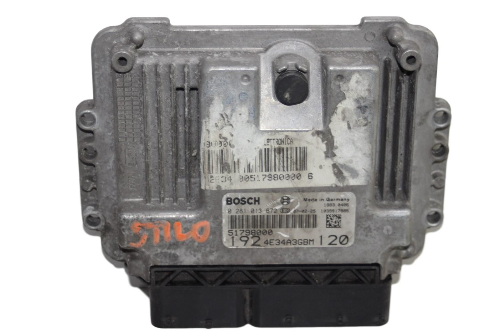 Engine Controller 51798000 0281013672 Fiat main product photo