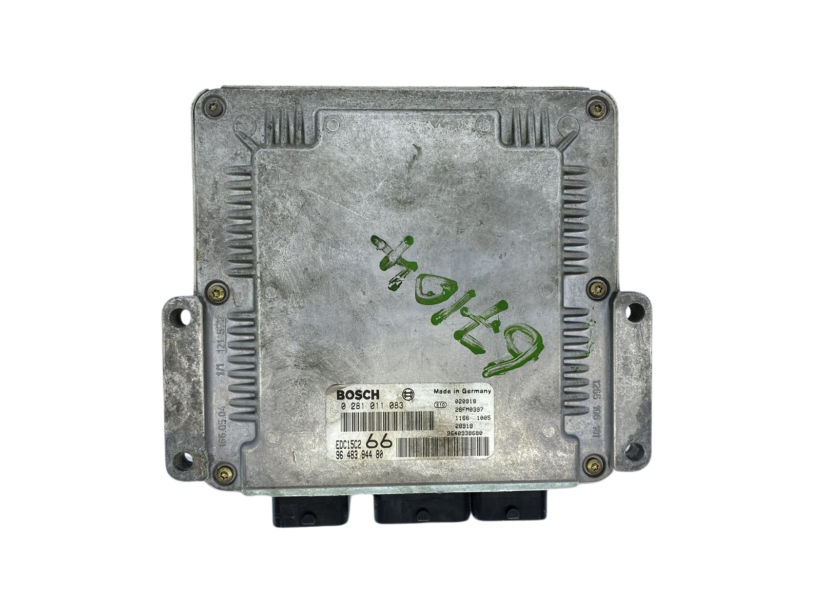 Controller 0281011083 9648394480 9640938680 PSA Bosch 62917 main product photo