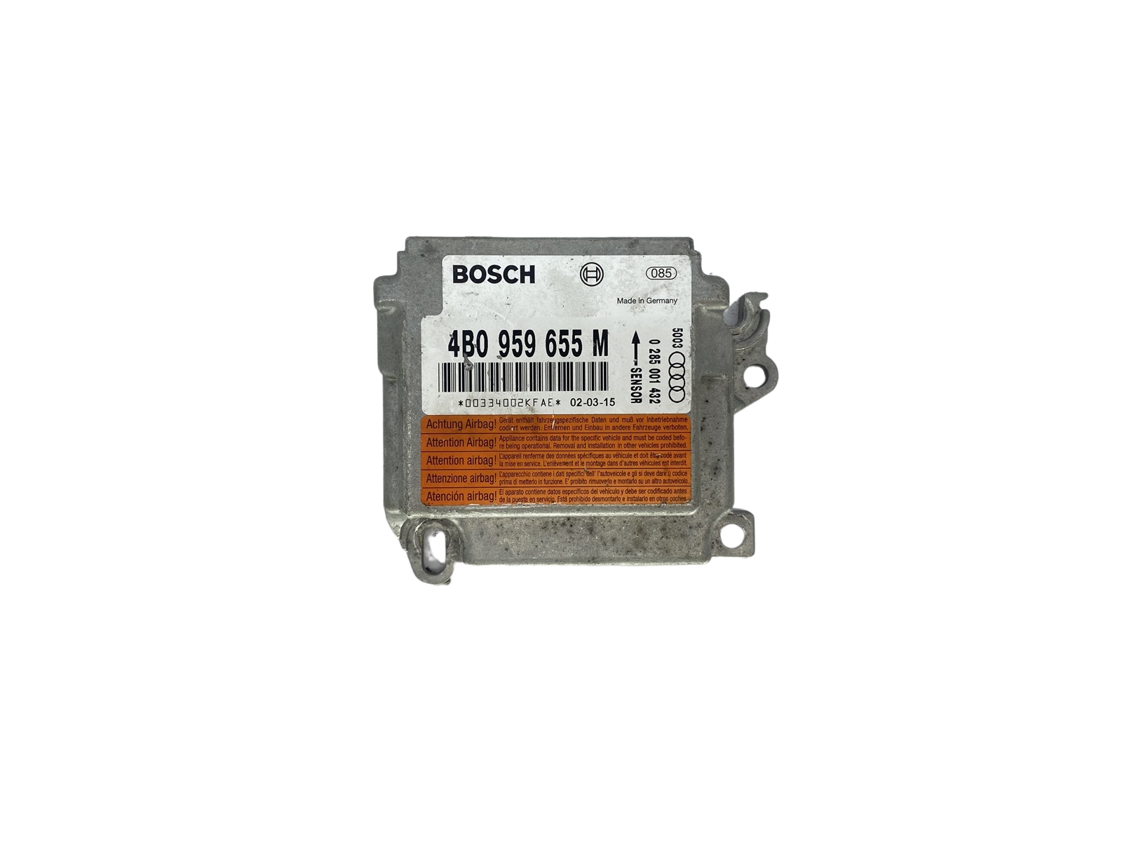 Controller 4B0959655M 0285001432 Audi Bosch 58592 main product photo