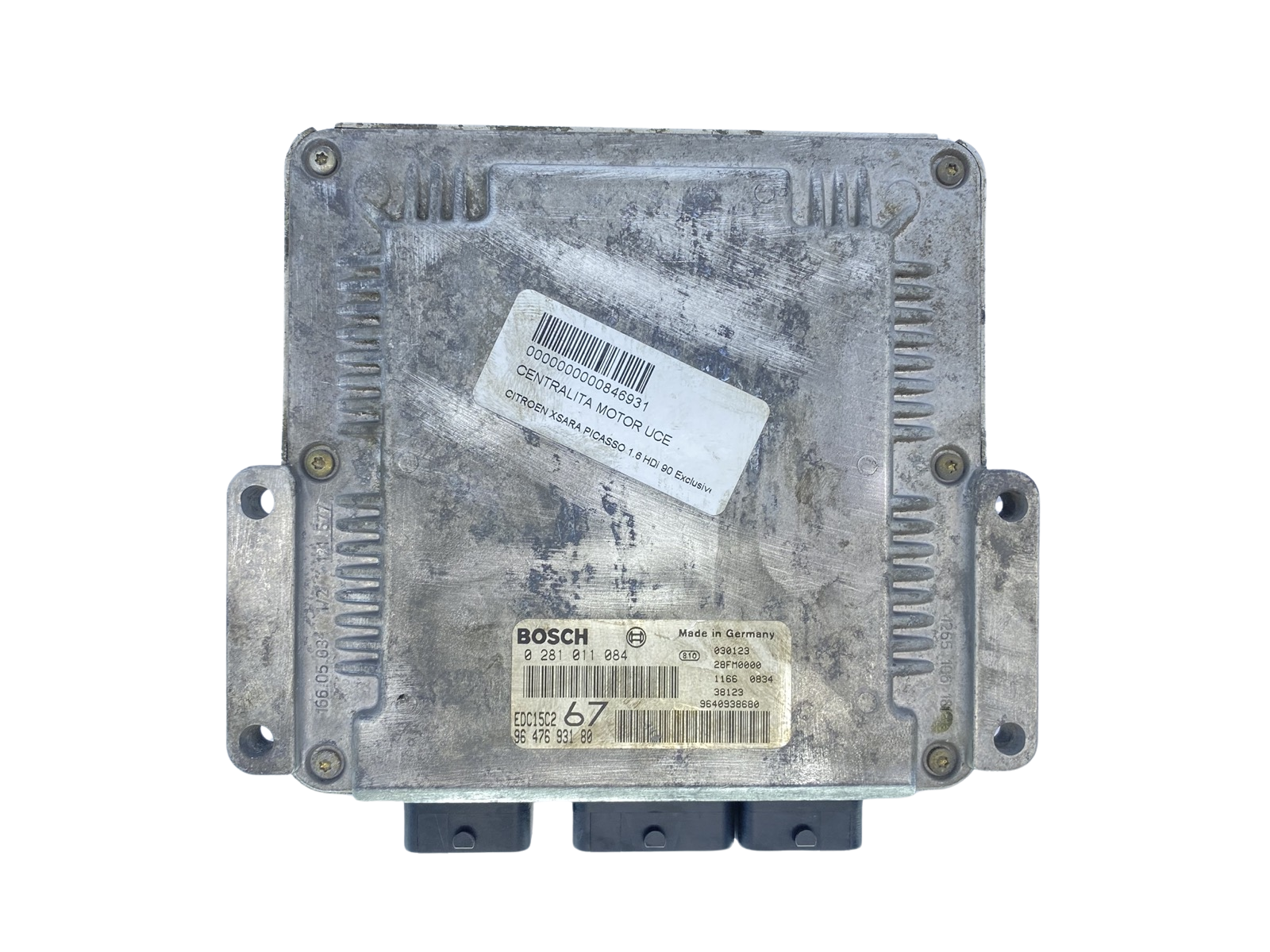 Controller 0281011084 9640938680 9647693180 PSA Bosch 63592 main product photo
