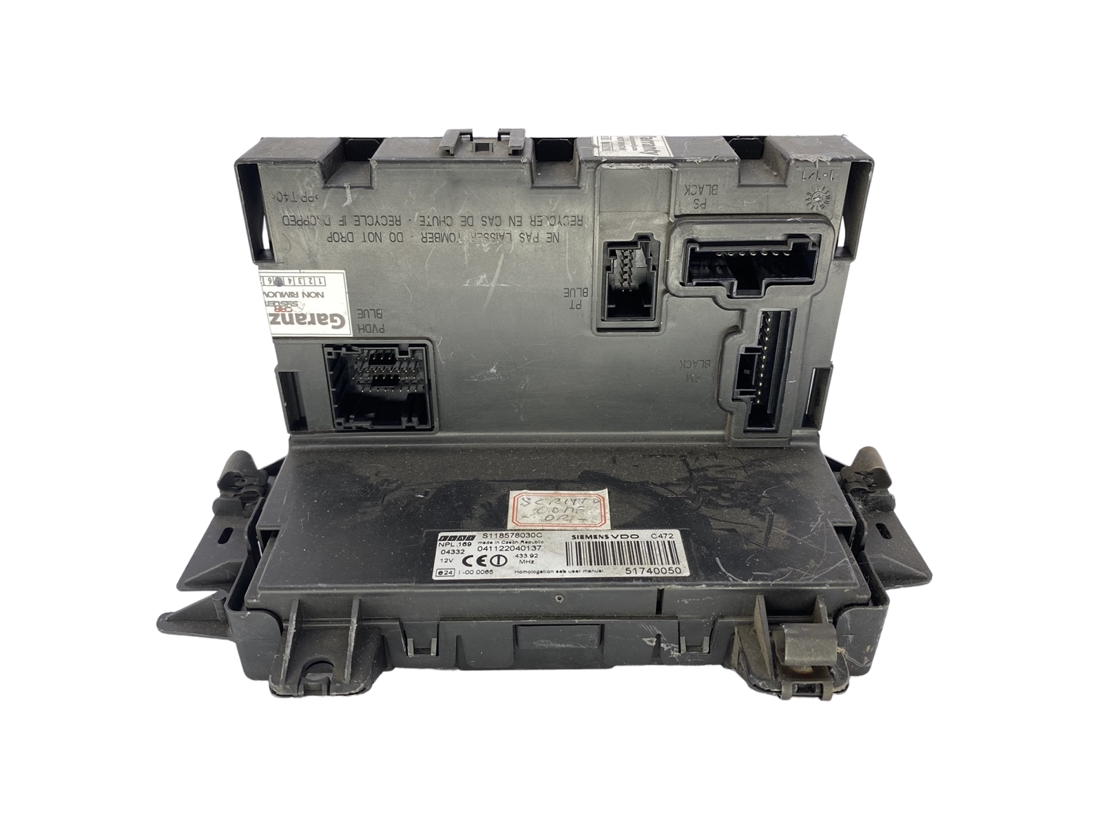 Controller Fiat S118578030C 51740050 Siemens 49838 main product photo
