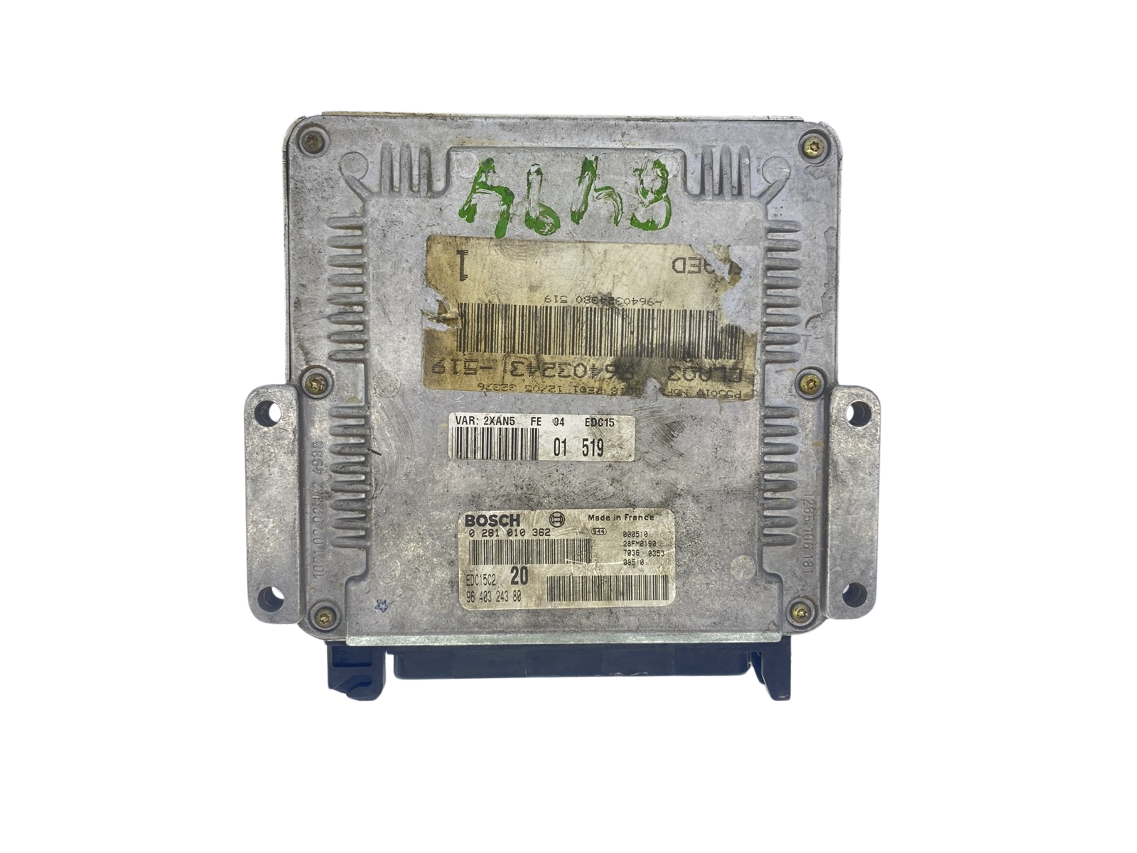 Controller 0281010362 9640324380 28FM0190 PSA Bosch 62668 main product photo