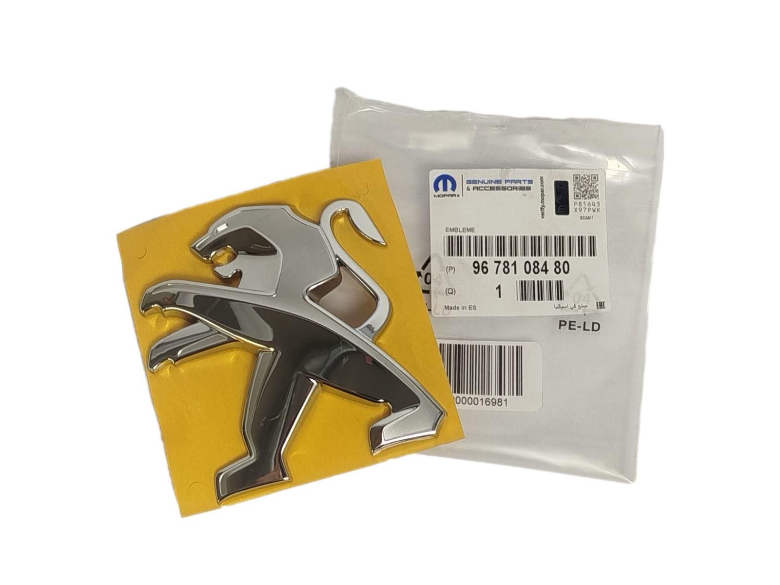 Emblem Original Peugeot 9678108480 main product photo