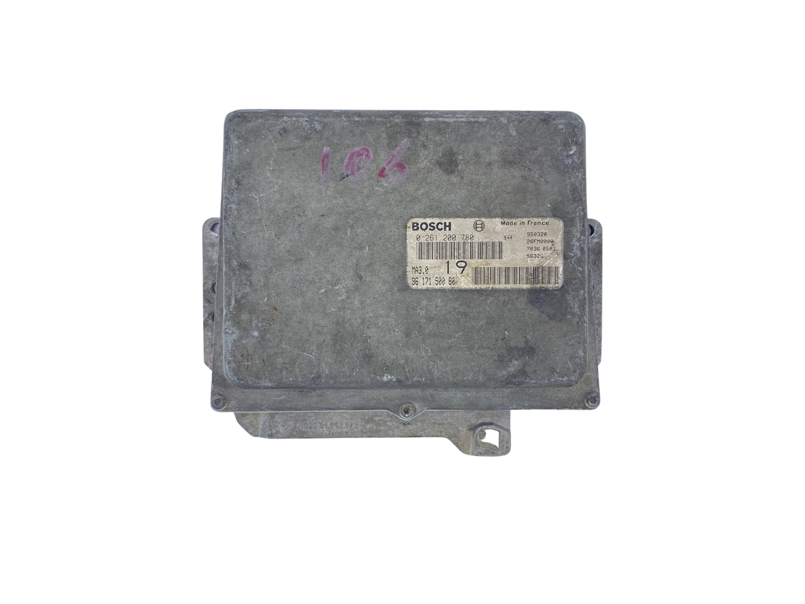 Controller 0261200780 9617150080 PSA Bosch 55329 main product photo