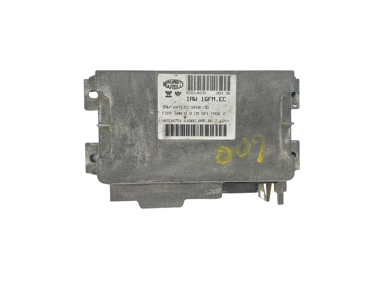Controller Fiat 46534751 IAW16FM.EC 61602.095.02 Magneti Marell 56141 main product photo