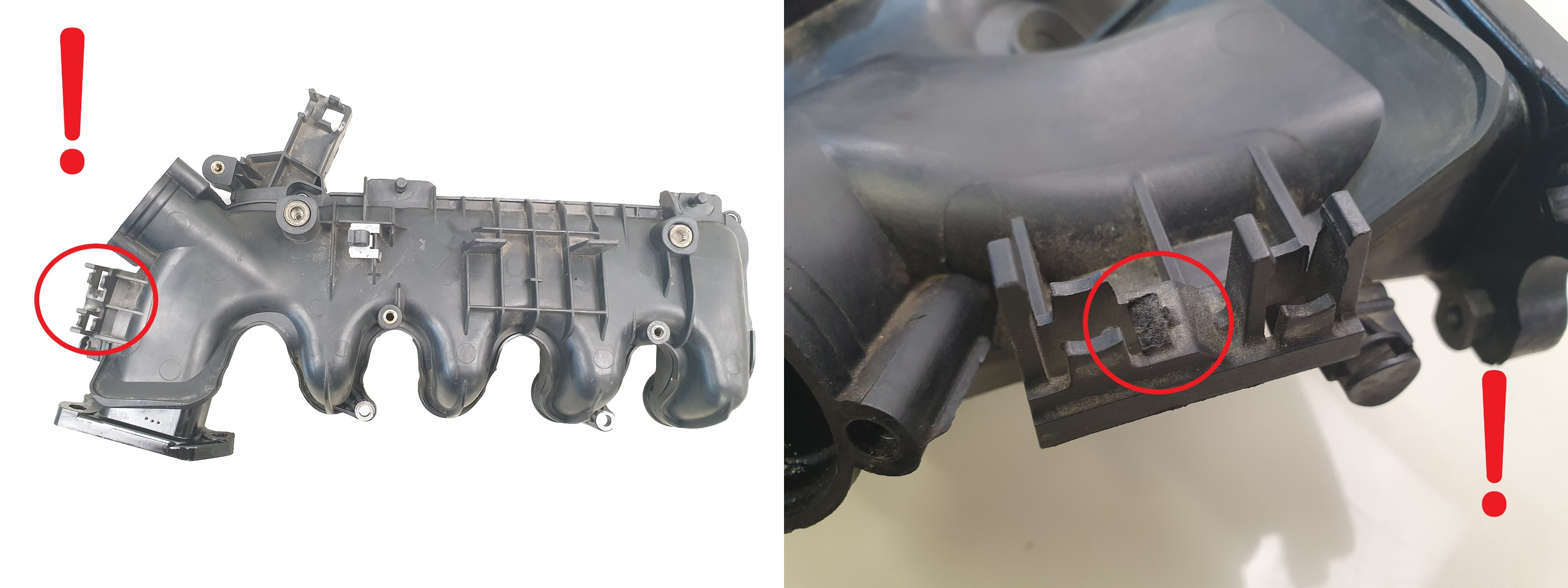 Intake Manifold 0361N3 9653808680 1.6 HDI 16v TDCI Citroen Peugeot Ford s21 main product photo