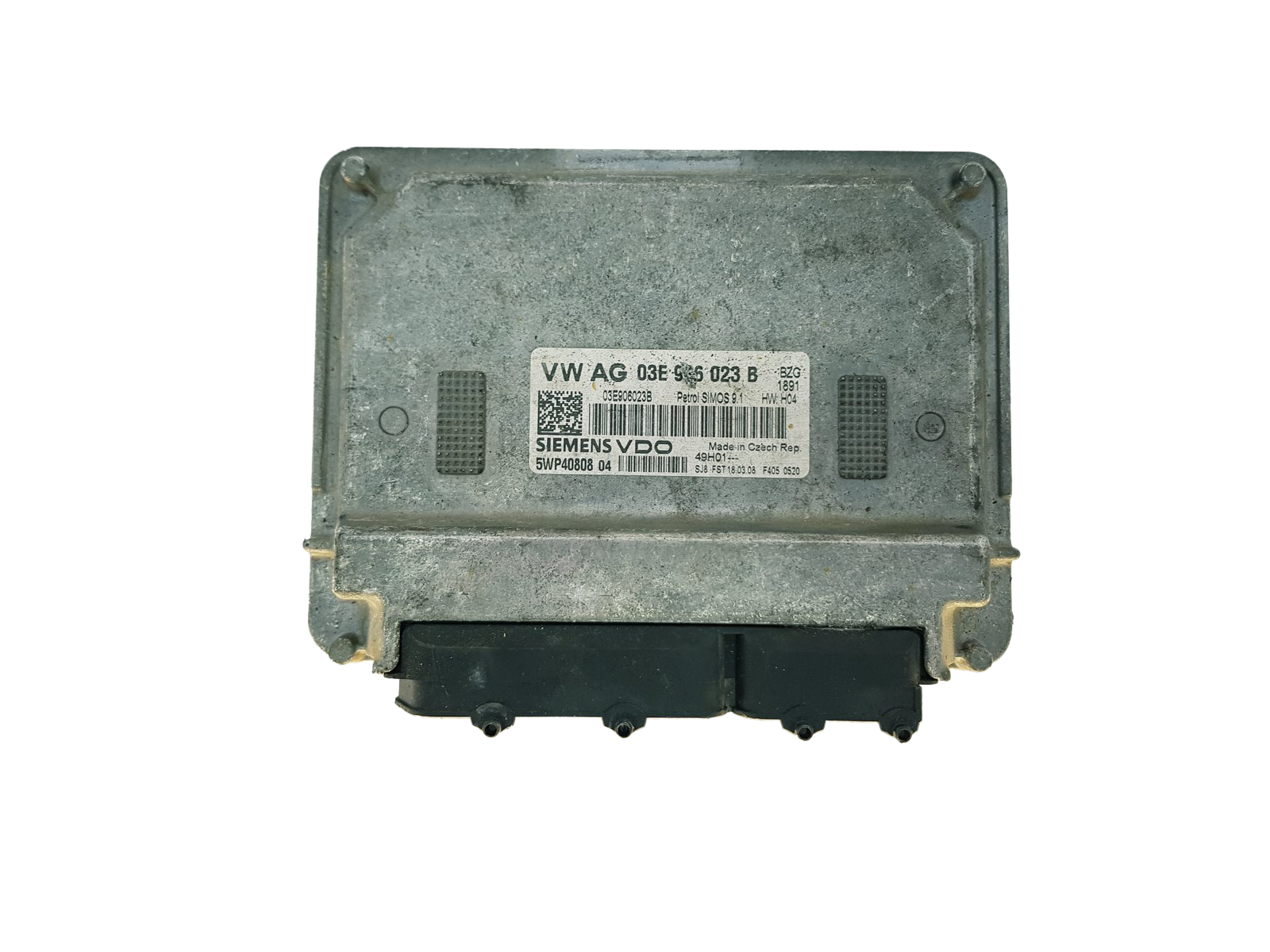 Controller 03E906023B 5WP40808 04 VW Siemens 32952 main product photo