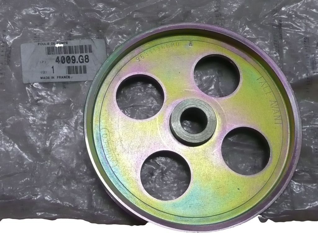 Water Pump Pulley Original 4009.G8 4009G8 Citroen Peugeot main product photo