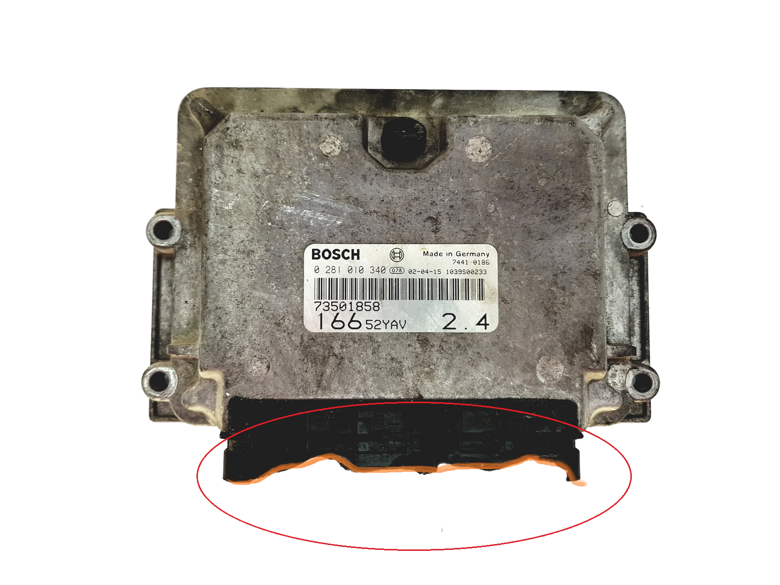 Controller 73501858 0281010340 Alfa Romeo Bosch 29624 main product photo