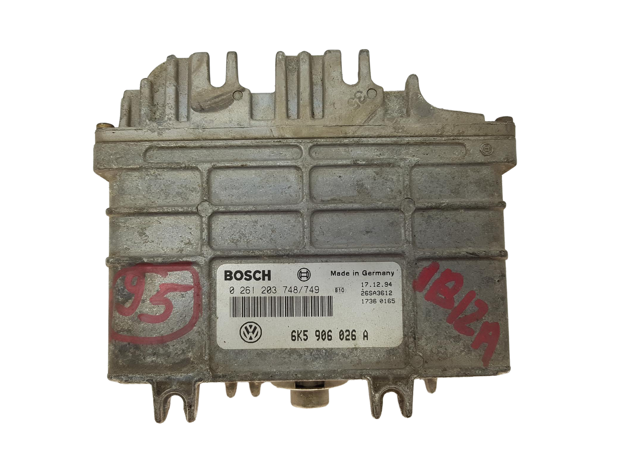 Controller 6K5906026A 0261203748/749 Seat VW Bosch 13672 main product photo