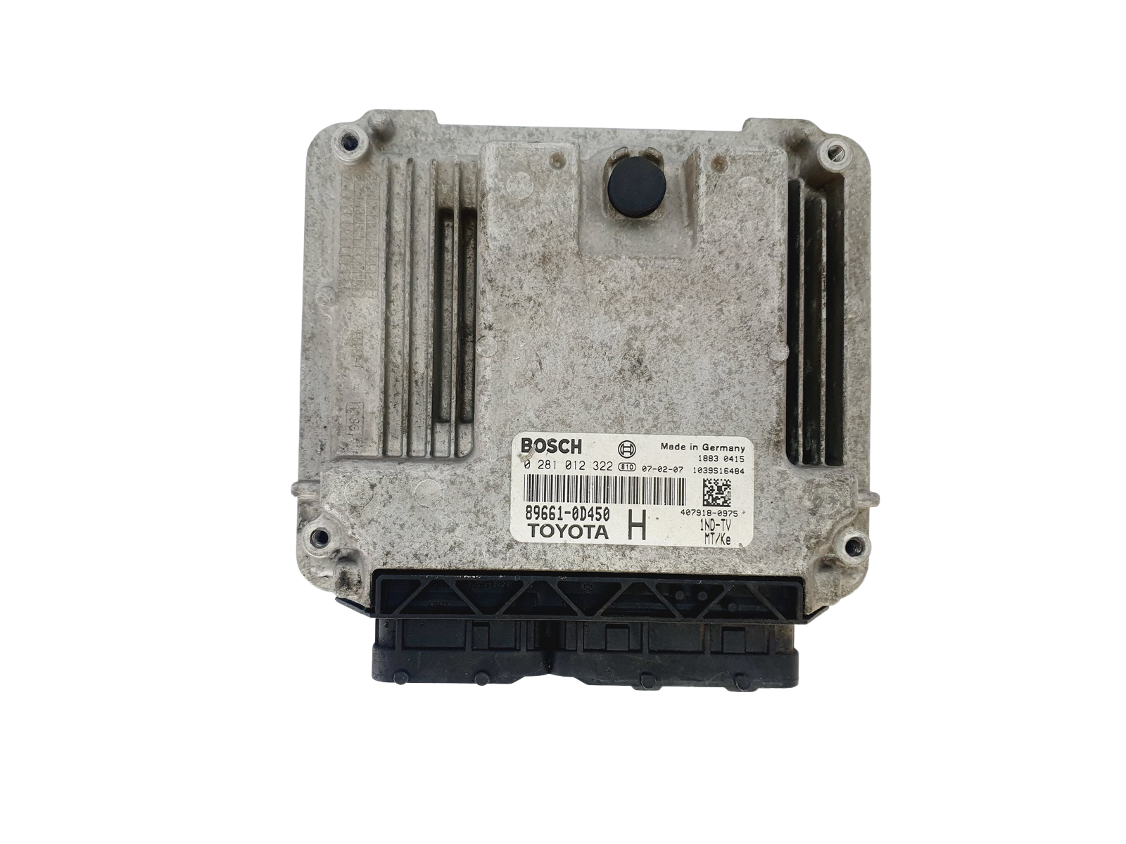 Controller 89661-0D450 0281012322 Toyota Bosch 37369 main product photo