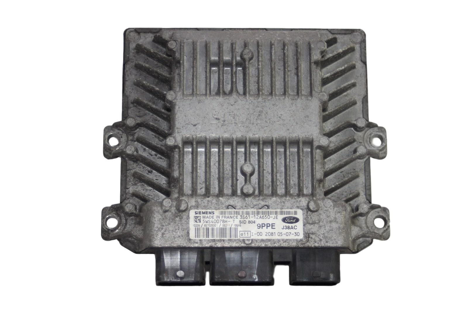 Engine Controller 3S61-12A650-JE 5WS40078H-T Ford main product photo