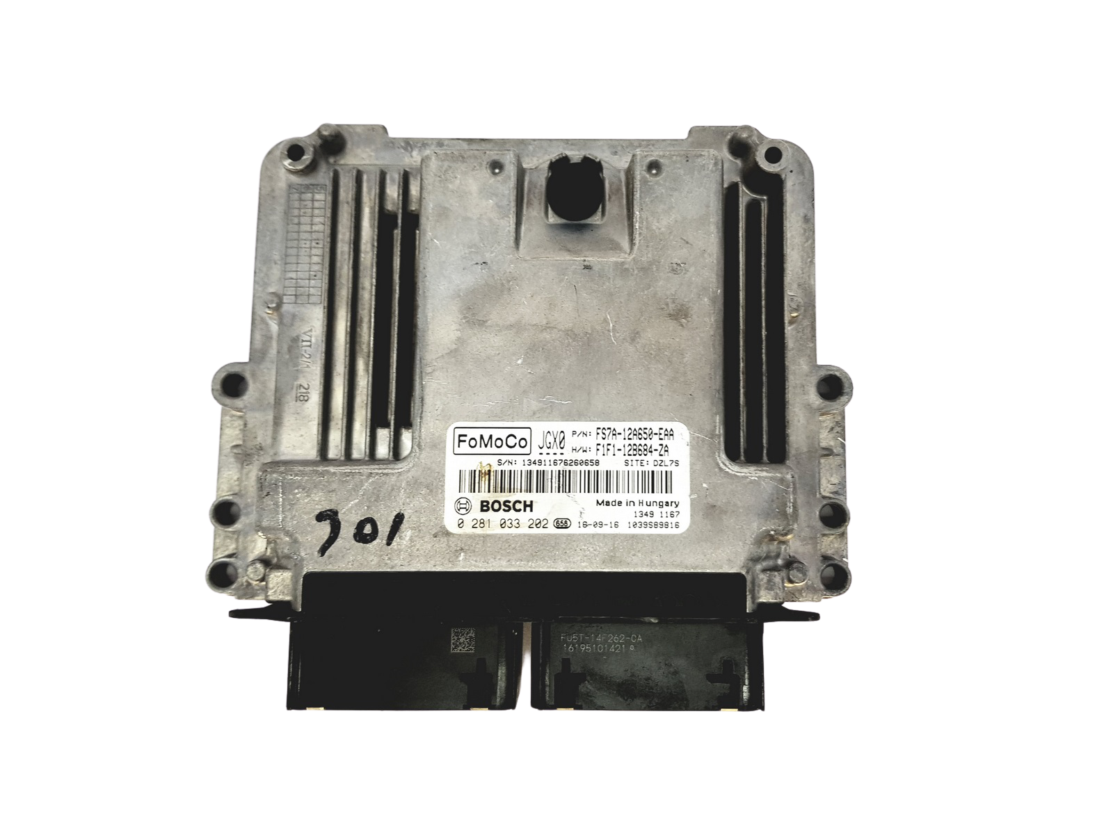 Controller 0281033202 FS7A-12A650-EAA F1F1-12B684-ZA Ford Bosch main product photo