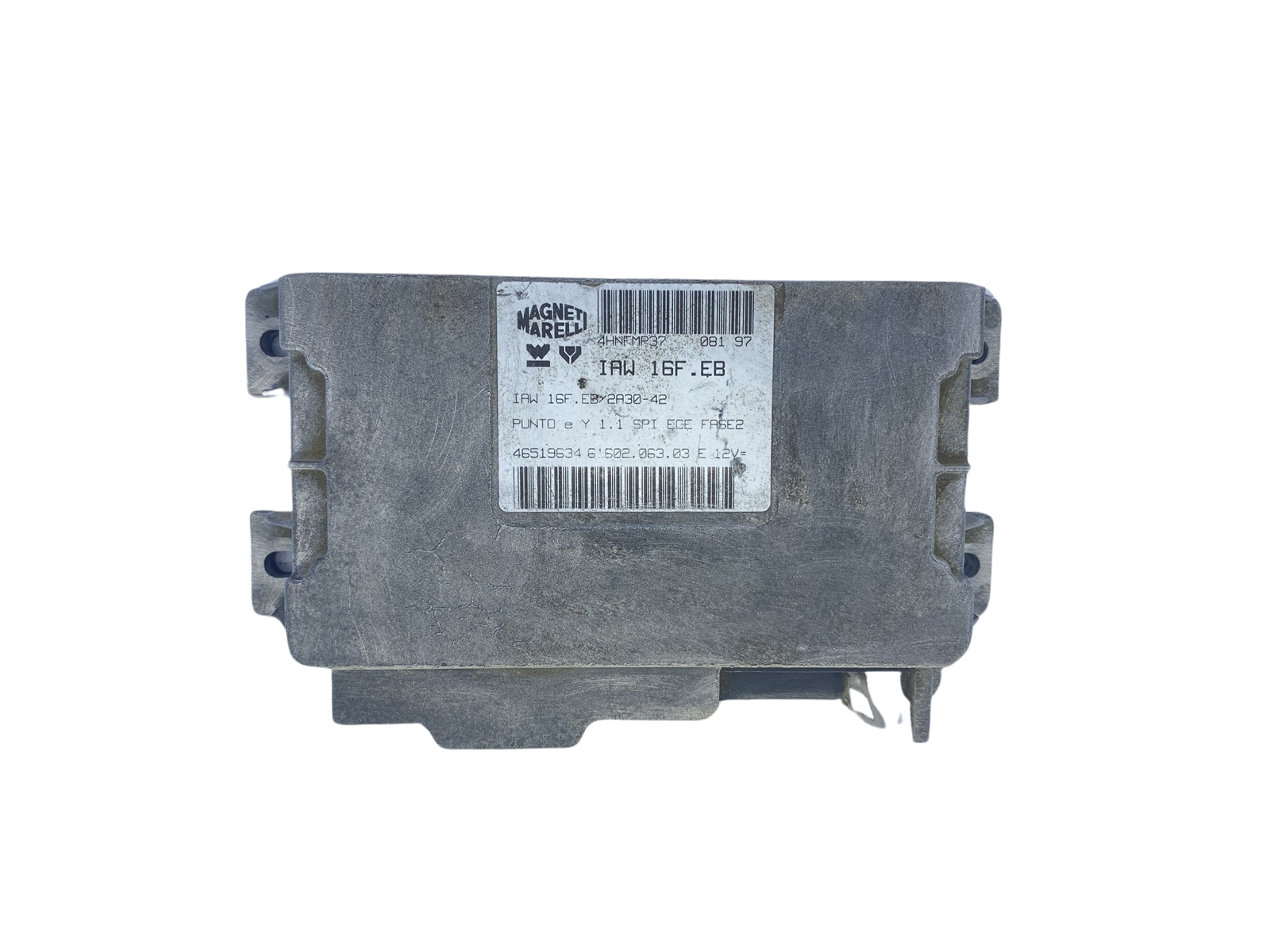 Controller IAW16F.EB 46519634 61602.063.03 Fiat Magneti Marelli 61528 main product photo
