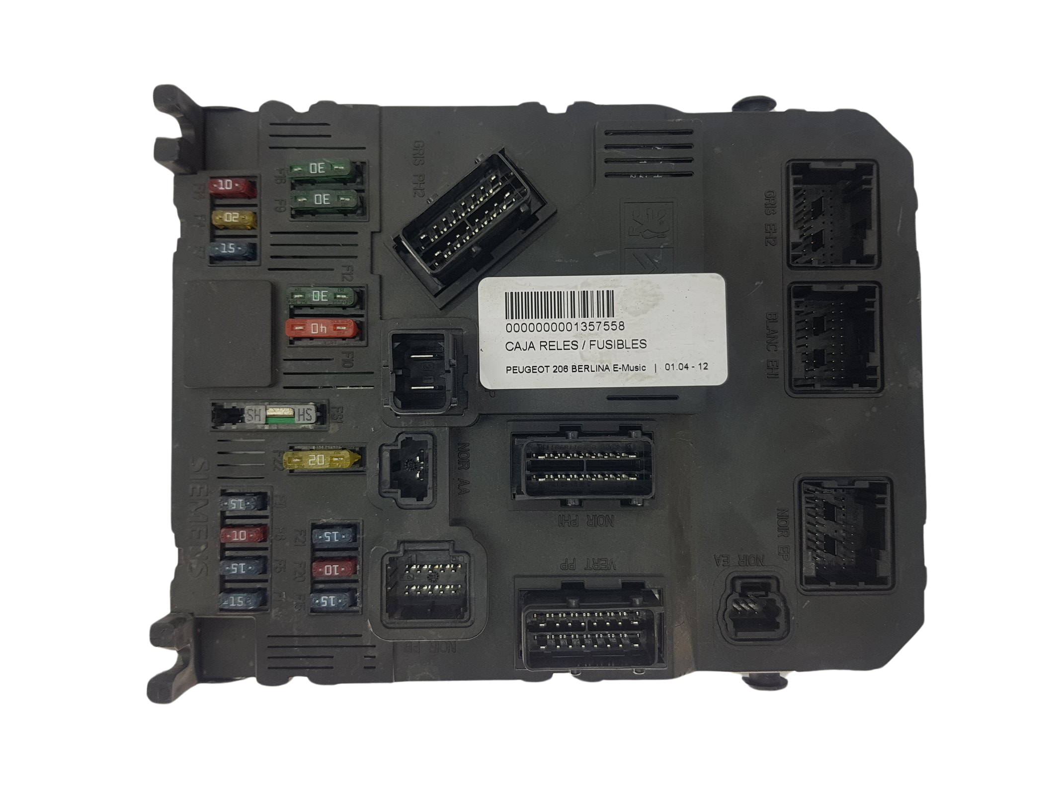 Controller BSI E02-00 S118085220A 9649627880 PSA Siemens 1940 main product photo
