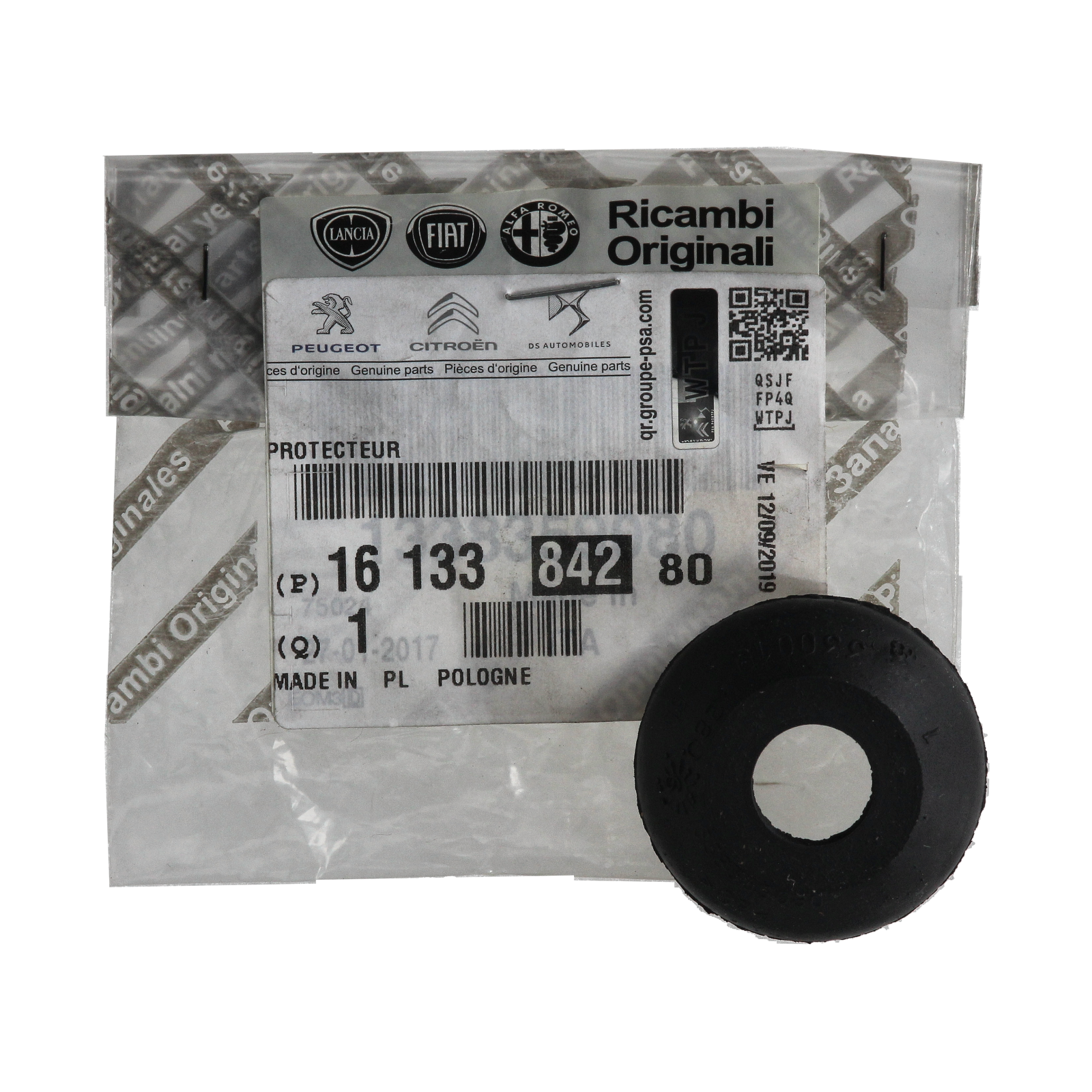 Cover Original 1613384280 Citroen Peugeot main product photo