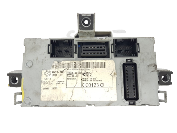 Controller Moduł BSI Fiat 46817786 Magneti Marelli 19865 main product photo