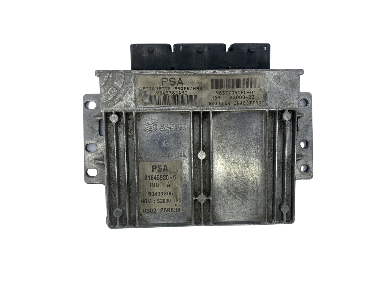 Controller 9643782480 9637706180-04 21645920-6 PSA Sagem 48426 main product photo