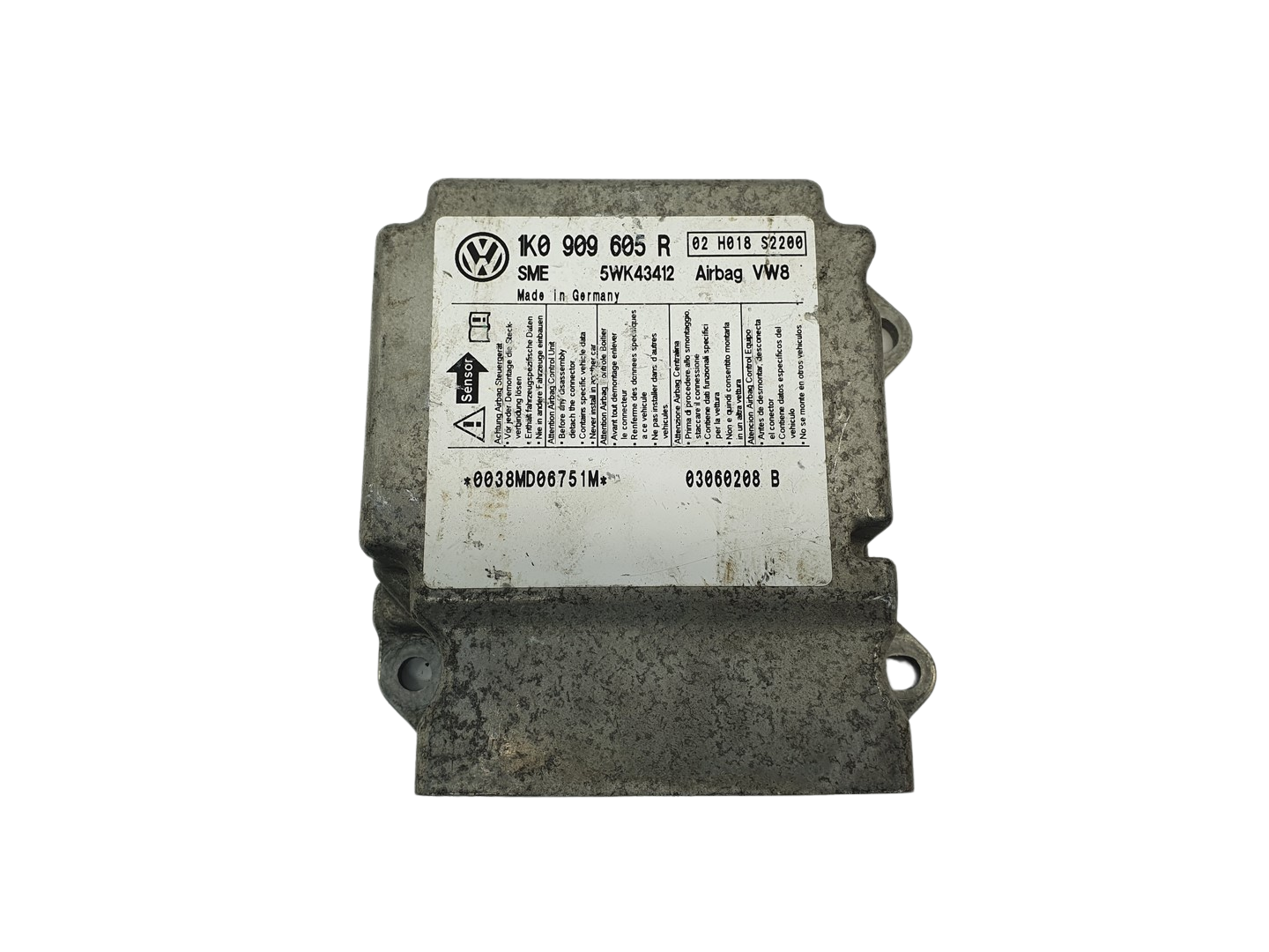 Controller 1K0909605R 5WK43412 VW Siemens main product photo