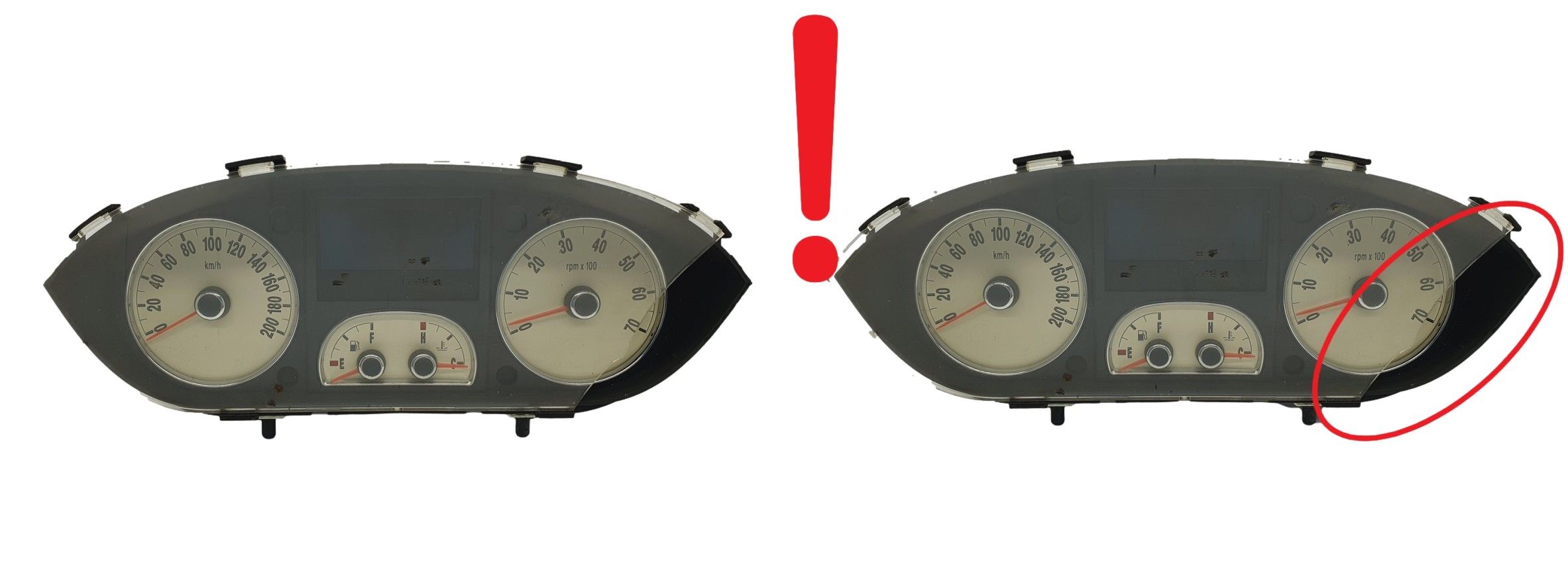 Speedometer/Instrument Cluster Lancia Musa 735417167 503001190200 65553 main product photo