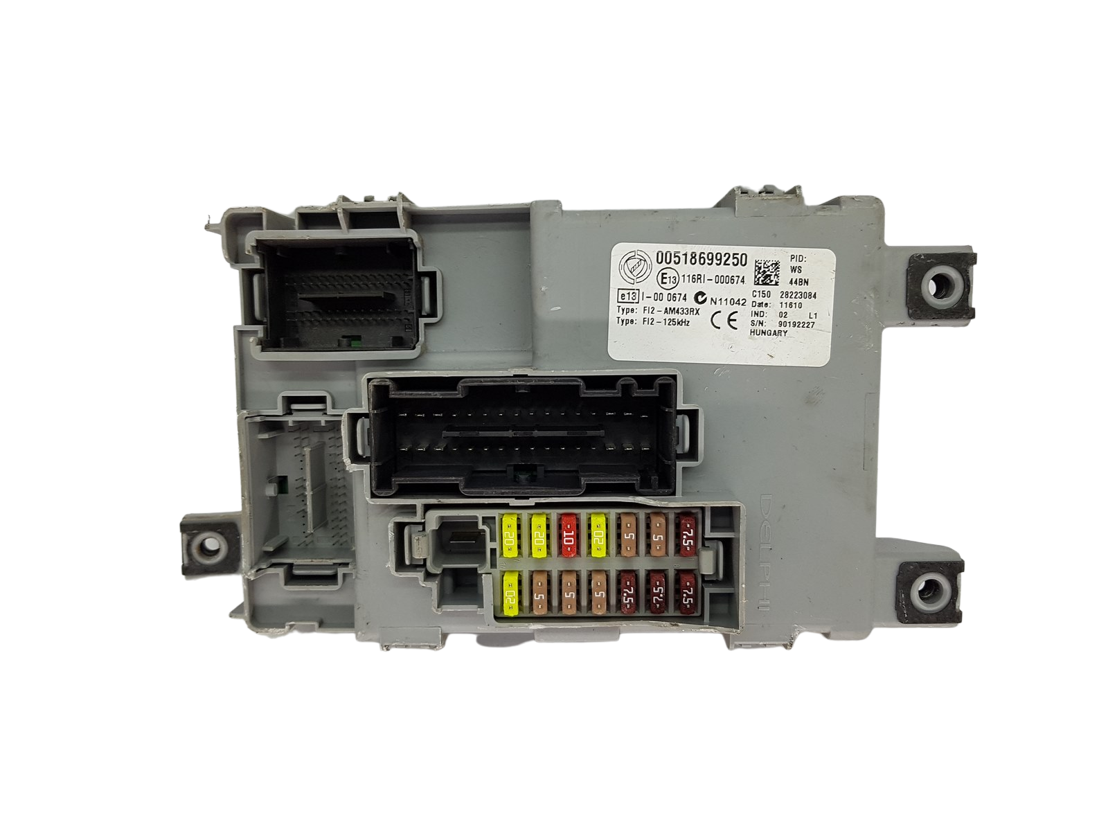 Fuse Box Fiat 00518699250 28223084 116RI-000674 main product photo