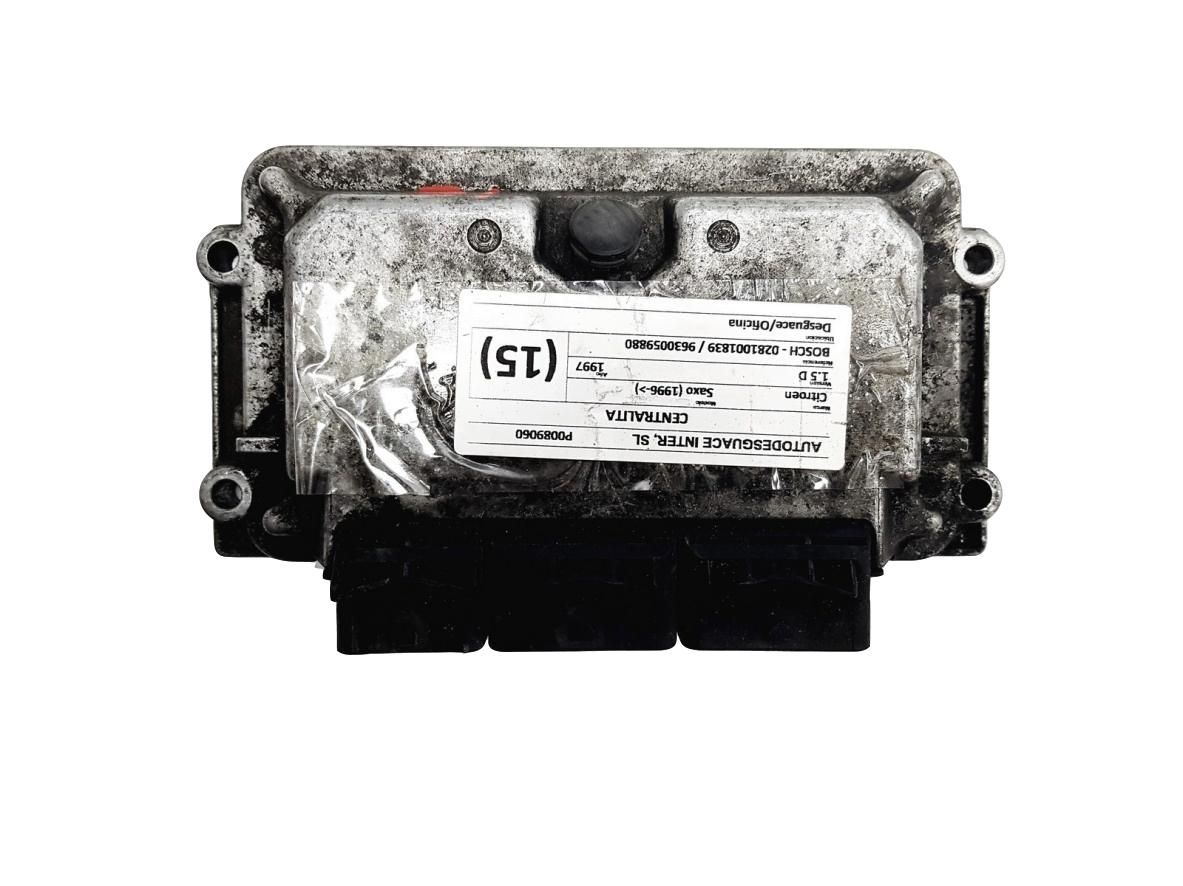 Controller 0281001839 9630059880 28FM0279 PSA Bosch 10563 main product photo