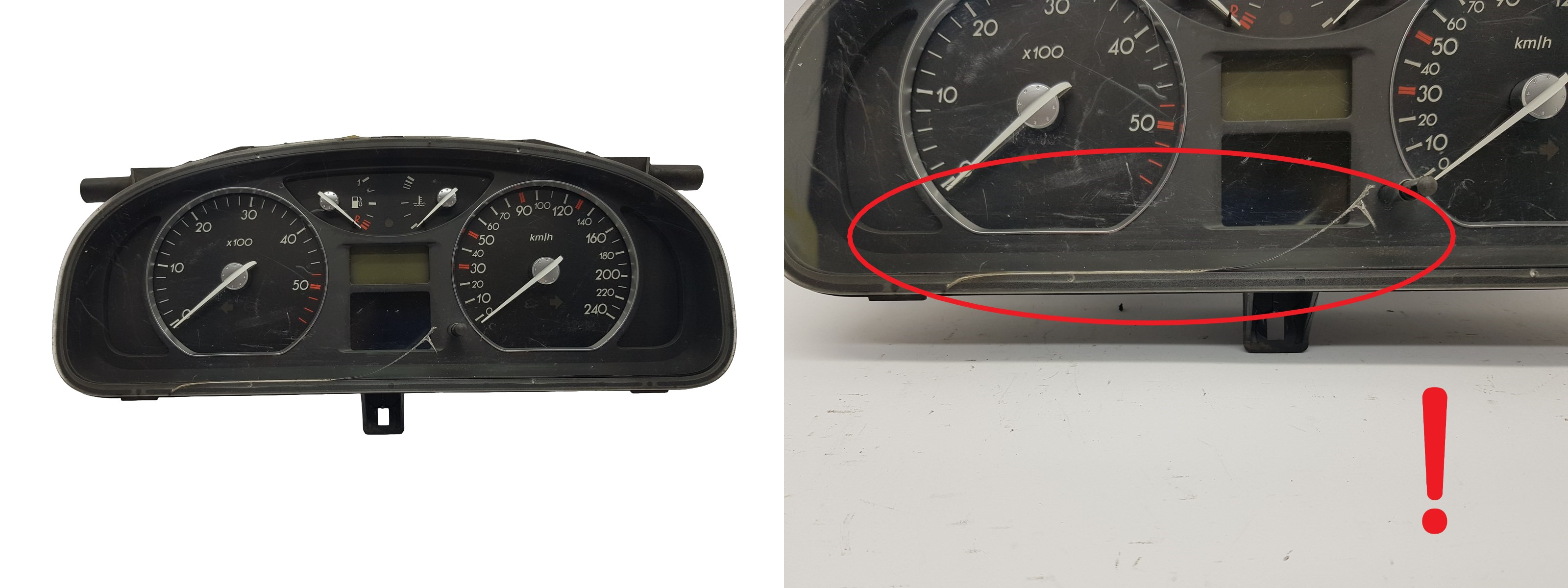 Speedometer/Instrument Cluster Renault Laguna 2 8200218888 B 2581 main product photo