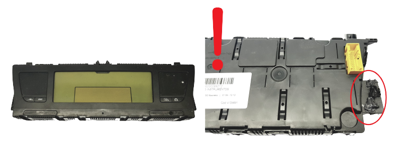 Speedometer/Instrument Cluster Citroen C4 Grand Picasso 9666217380 A01 main product photo