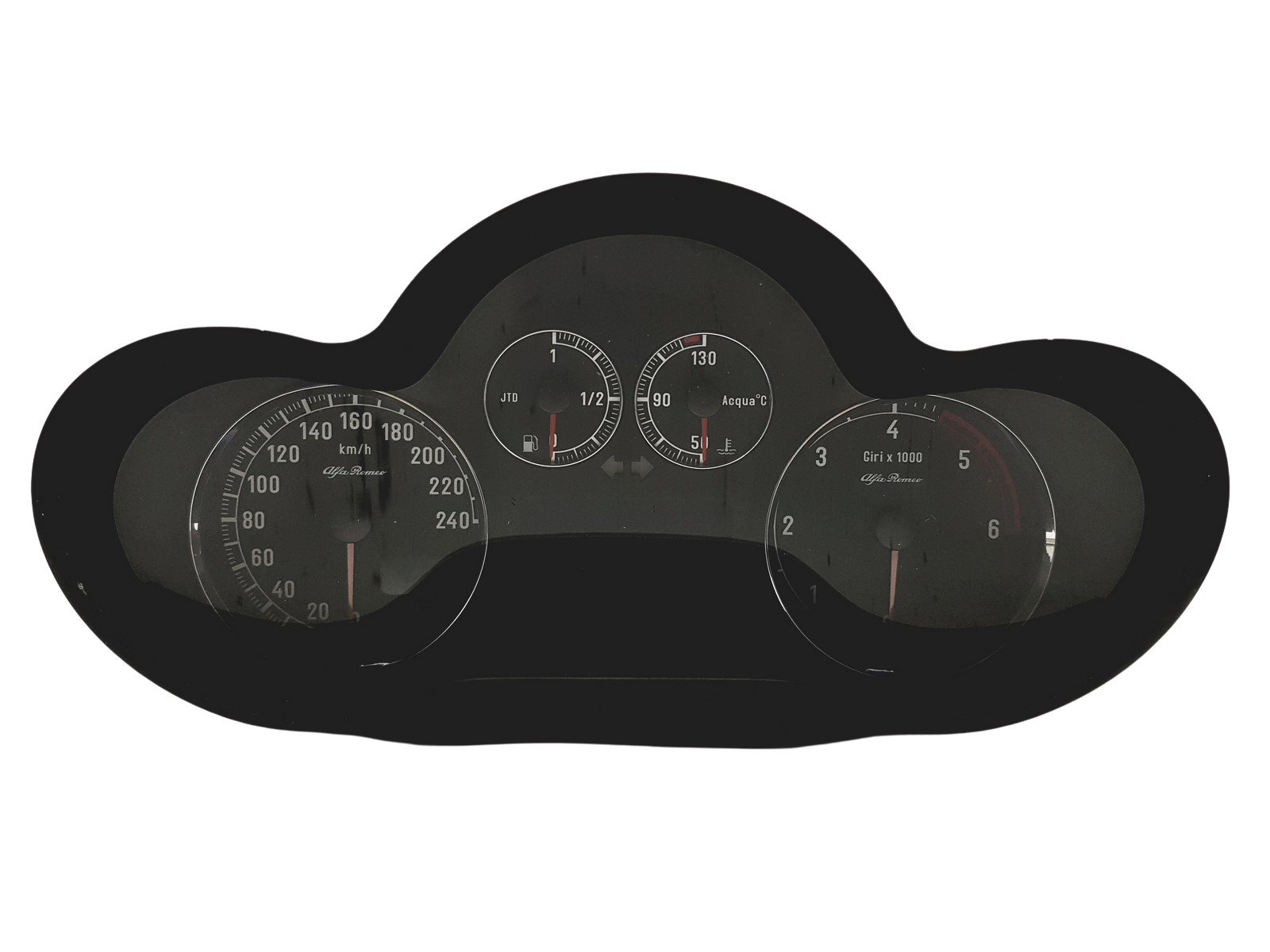 Speedometer/Instrument Cluster Alfa Romeo 147 156071228 110080304092 30405 main product photo