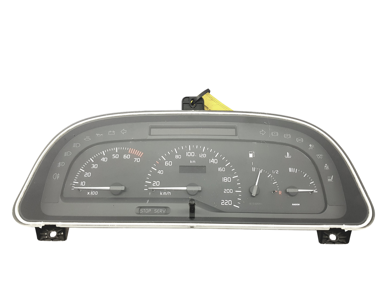 Speedometer/Instrument Cluster Renault Laguna 1 7700829449K 21574082-7 main product photo