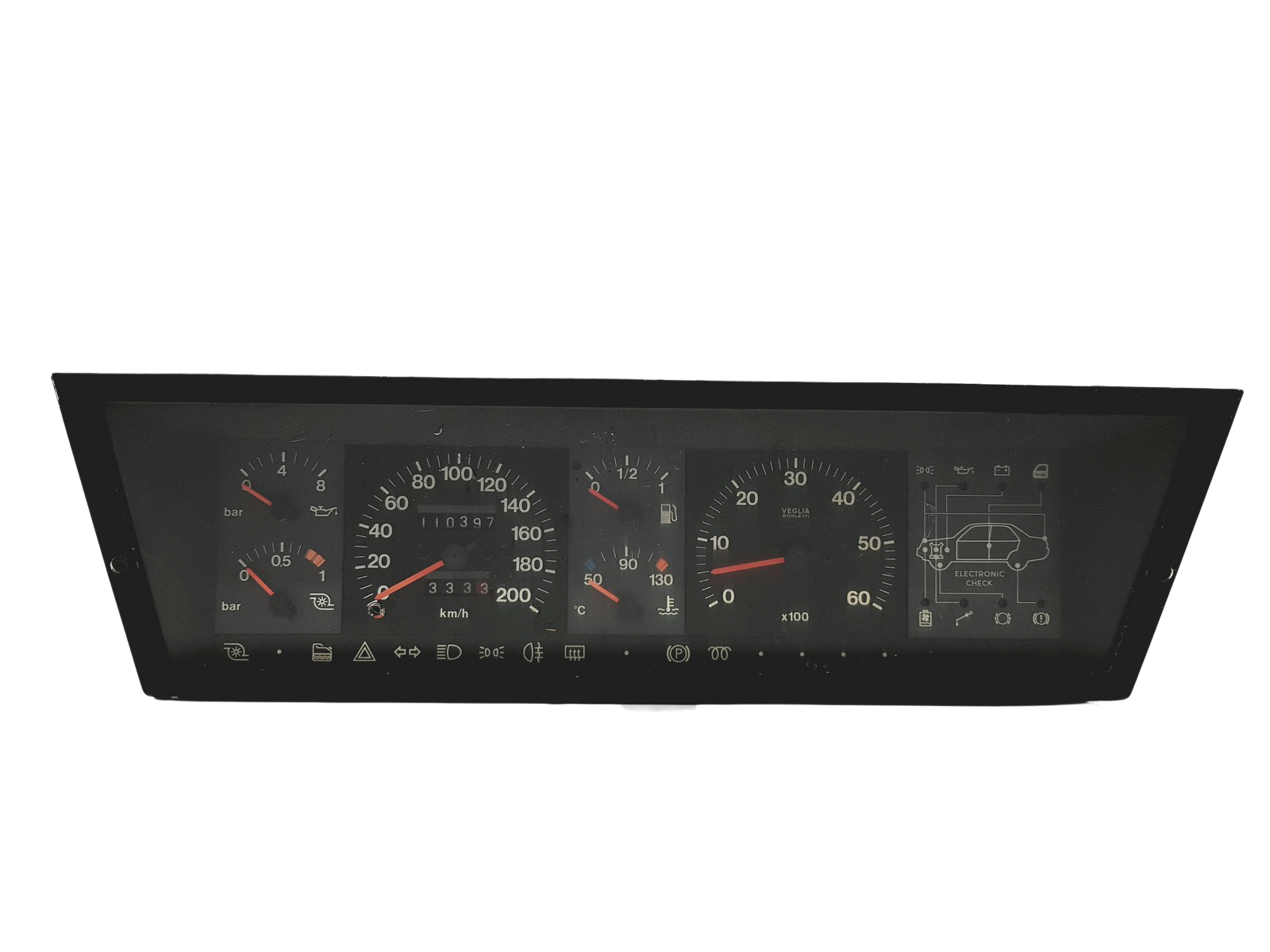 Speedometer/Instrument Cluster Fiat Regata 7562912 7566772 Veglia main product photo