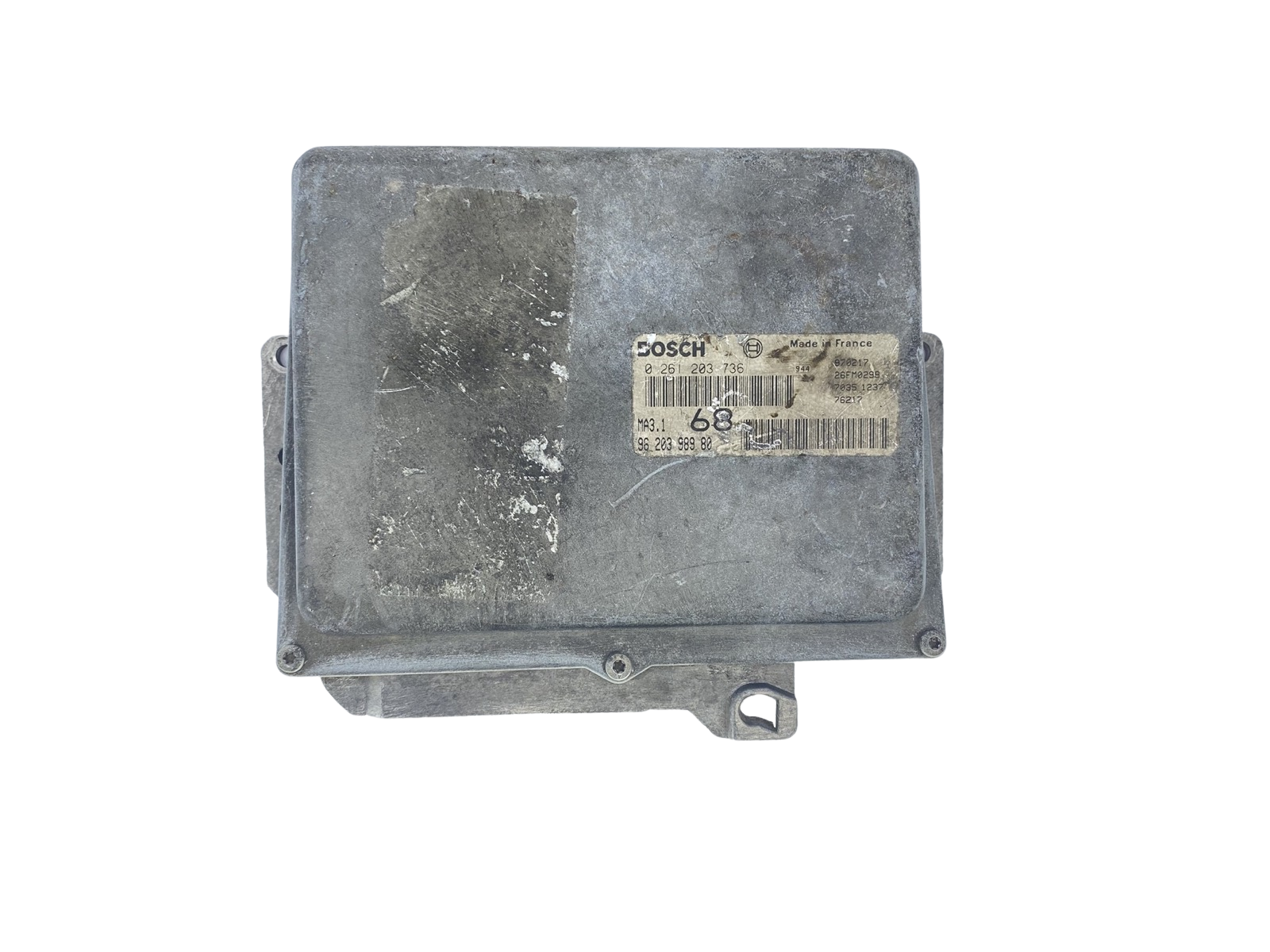 Controller 0261203736 9620398980 MA3.1 PSA Bosch 55534 main product photo