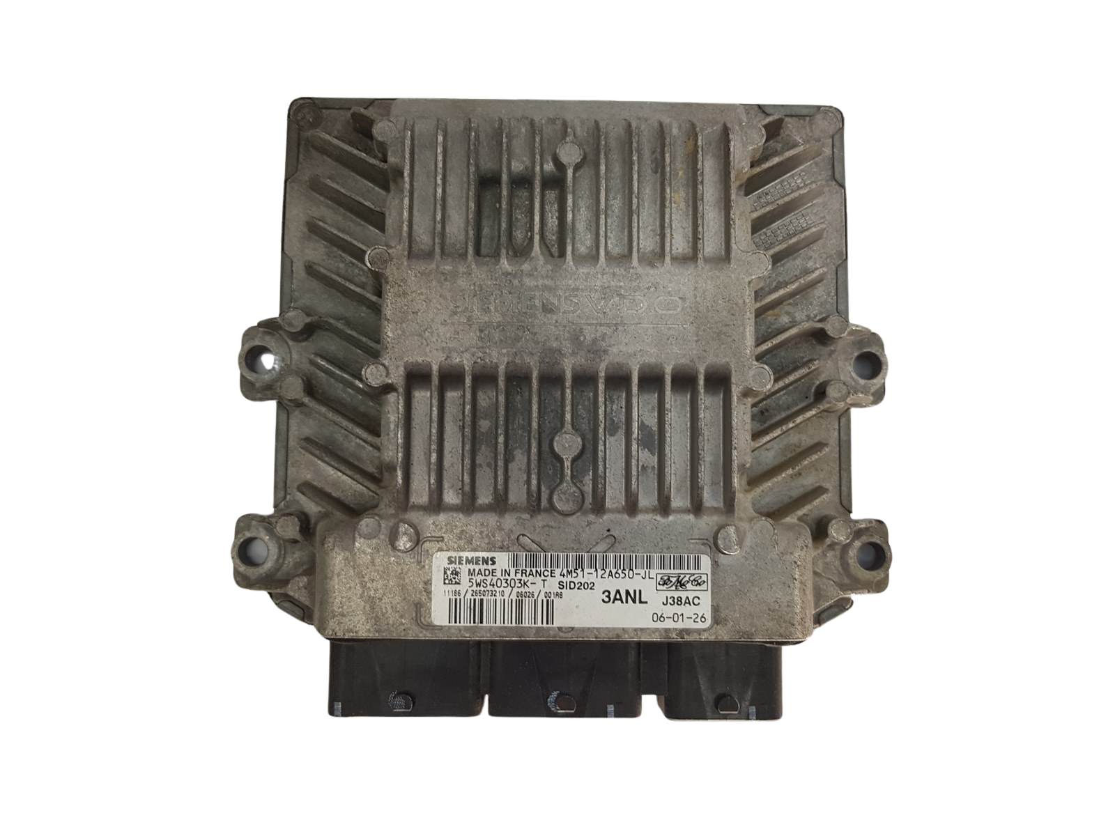 Controller 5WS40303K-T 4M51-12A650-JL SID202 Ford Siemens 3244 main product photo