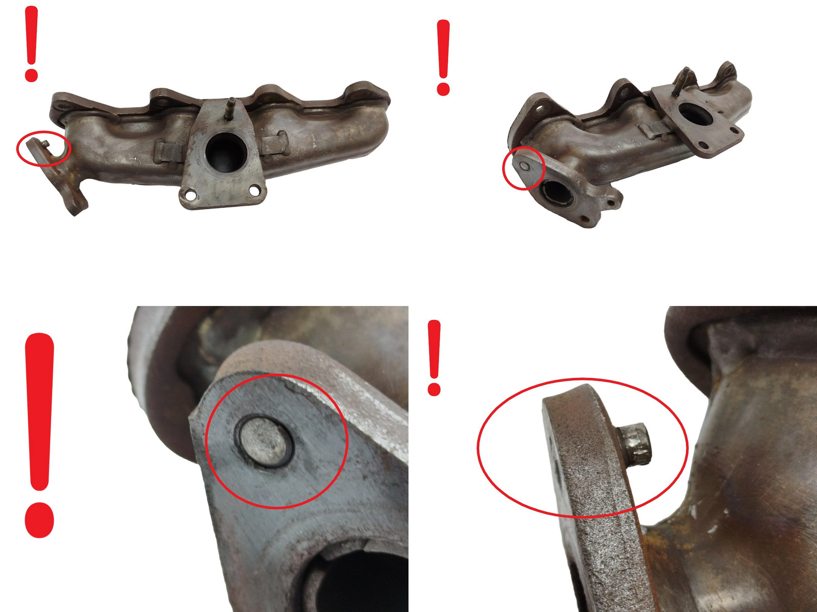 Exhaust Manifold 8200460501 8200869194 2.0 dCi Renault Opel Nissan 1176 main product photo