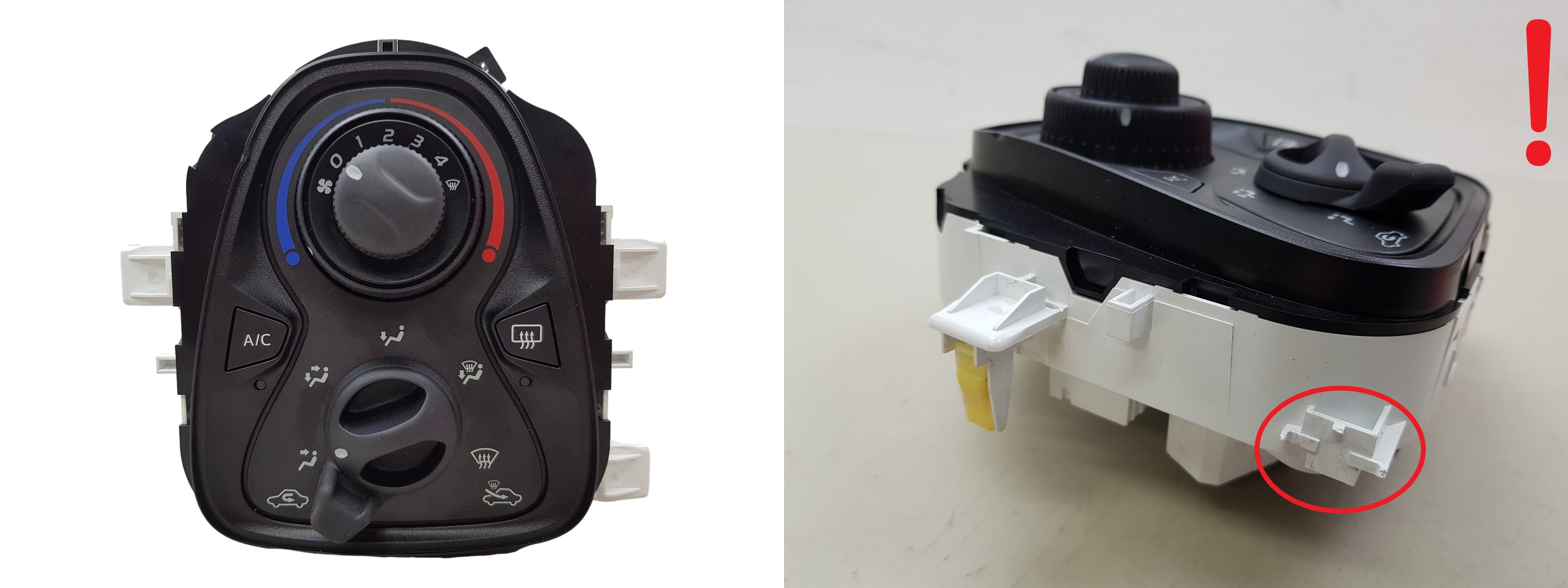 Heater Control Unit AC PSA 108 C1 2 Aygo 2 55900-YV030 main product photo