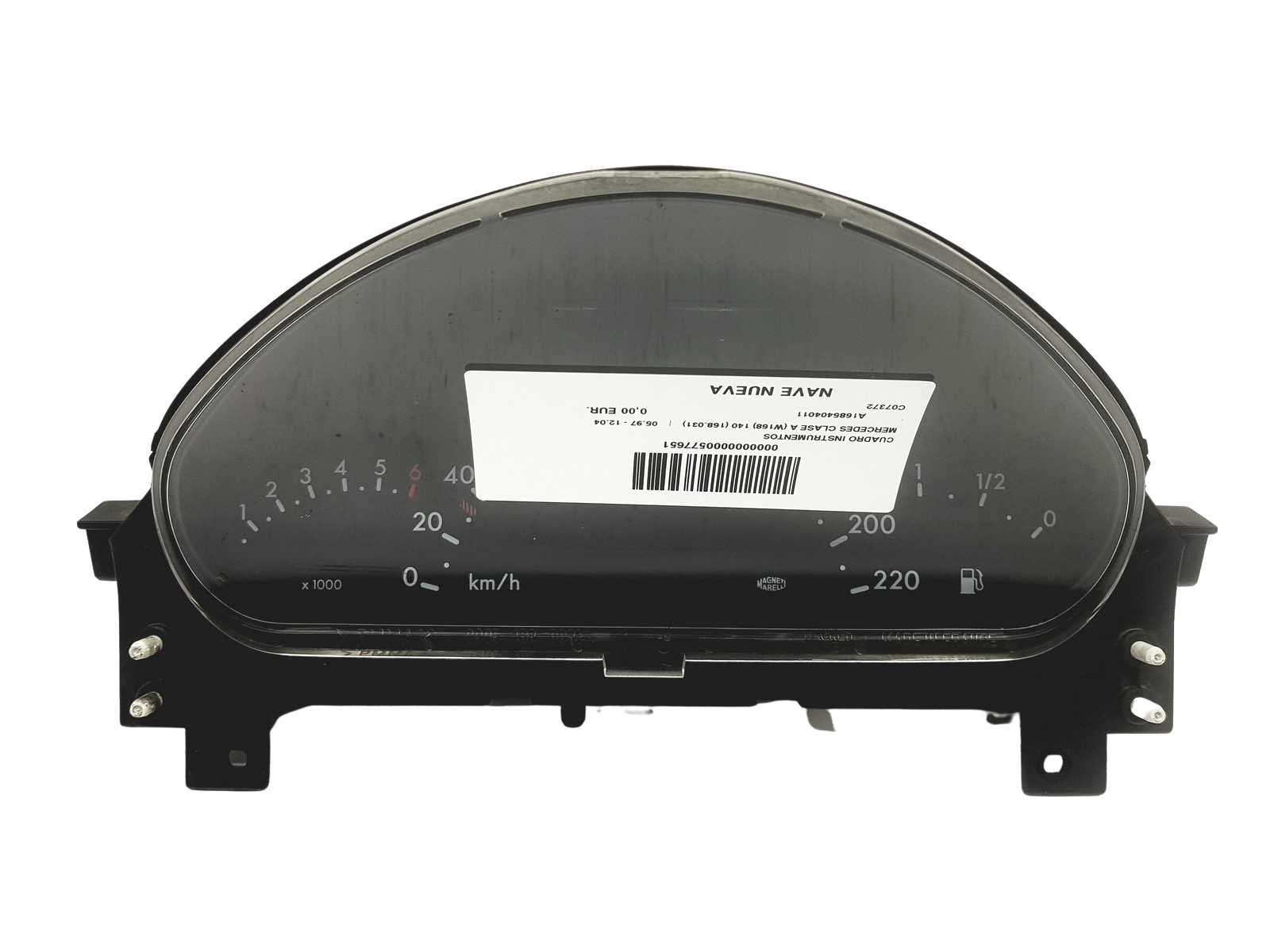 Speedometer/Instrument Cluster Mercedes A W168 A1685404011 58410 main product photo
