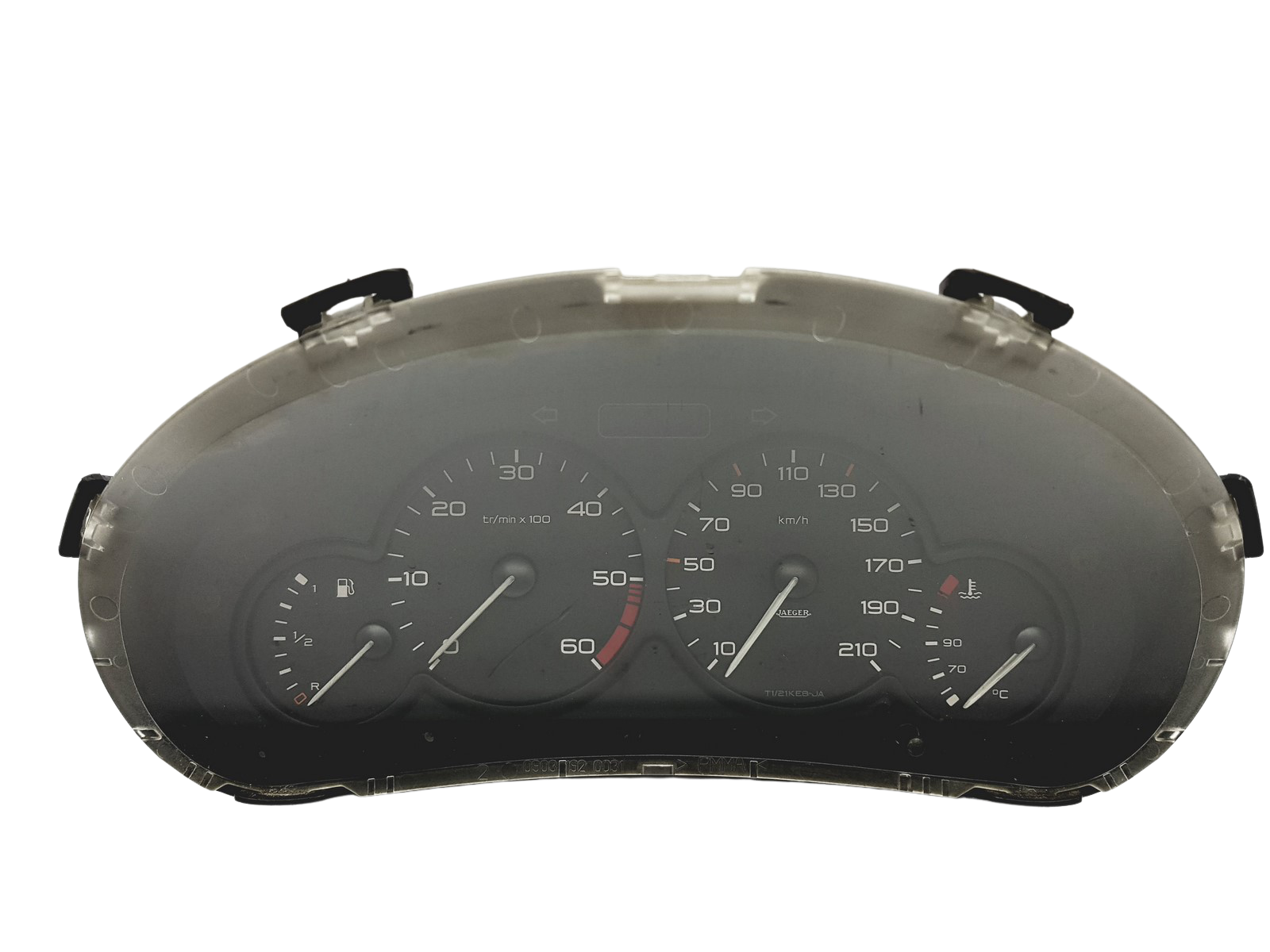 Speedometer/Instrument Cluster Peugeot 206 9643401180 09032109805 51237 main product photo