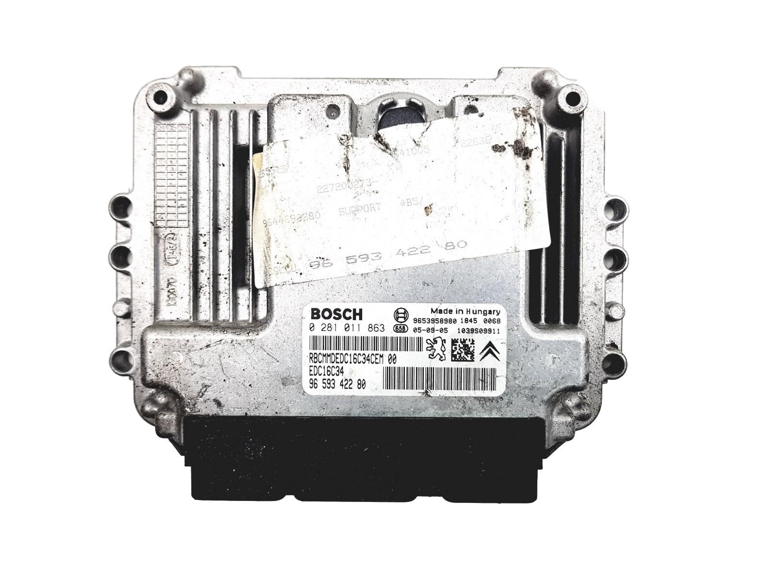 Controller 0281011863 9659342280 9653958980 PSA Bosch 2971 main product photo