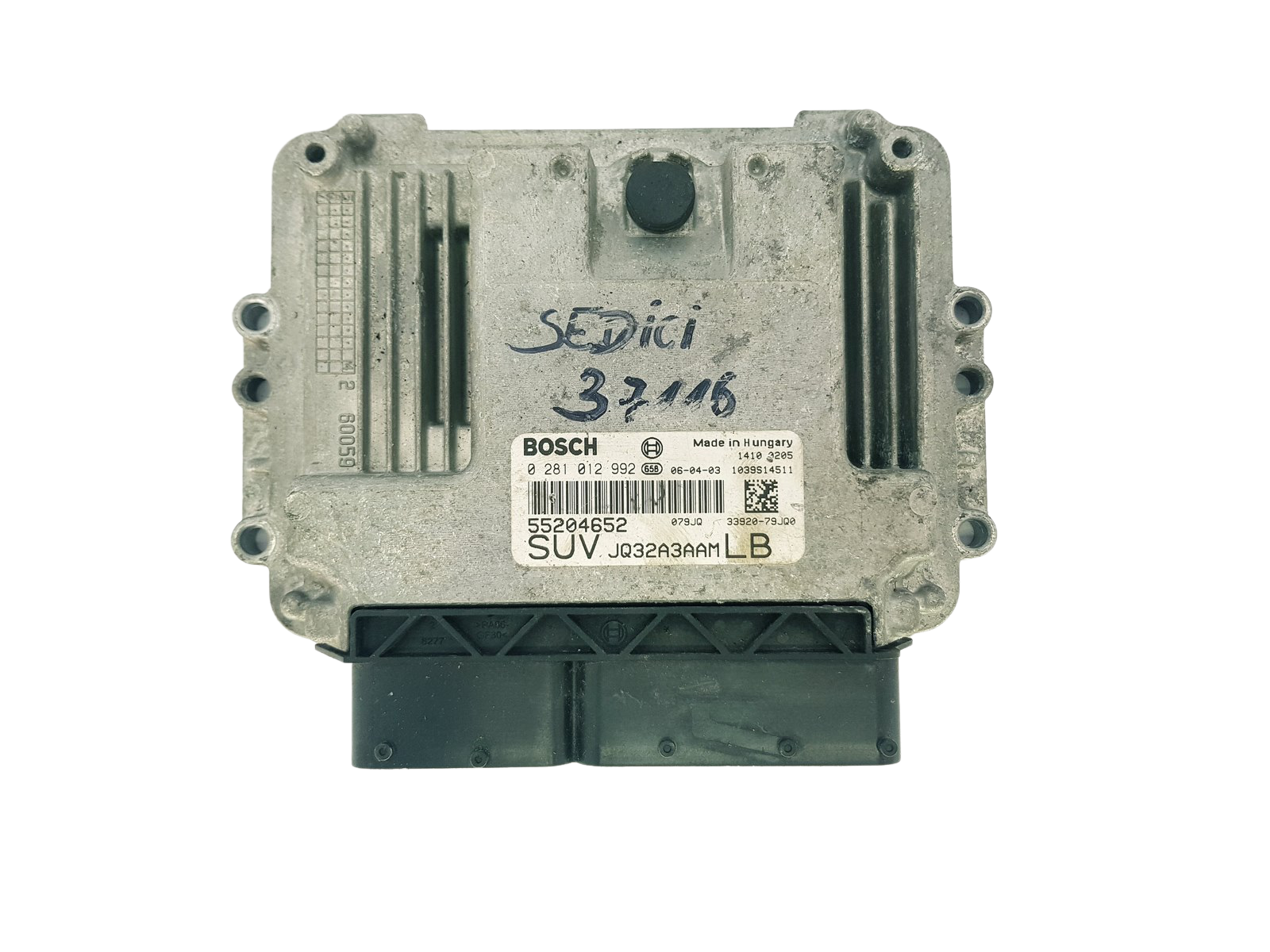 Controller 0281012992 55204652 Alfa Romeo Bosch 33831 main product photo