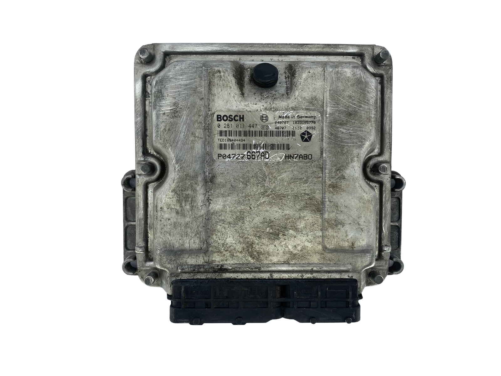 Controller 0281011447 P04727667AD HN7AB0 Chrysler Bosch 48289 main product photo