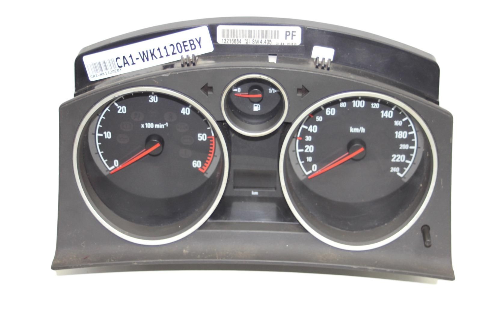 Speedometer/Instrument Cluster Opel Astra H 13216684PF 110080261050 main product photo