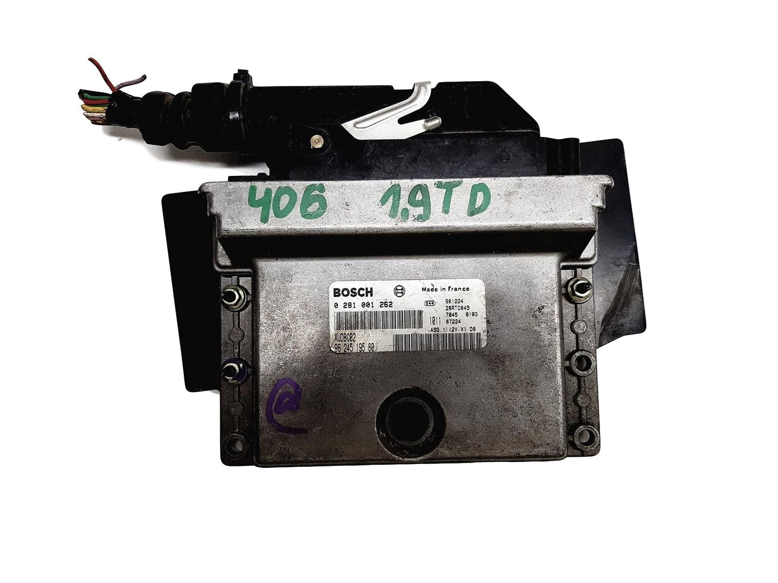 Controller 0281001262 9624519580 XUDBC02 28RTD845 PSA Bosch 12006 main product photo