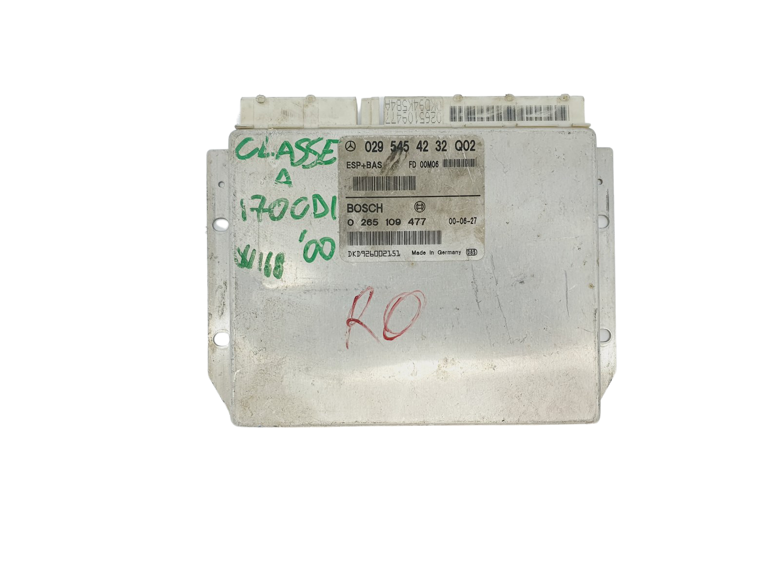 Controller Mercedes 0295454232Q02 0265109477 Bosch 41979 main product photo