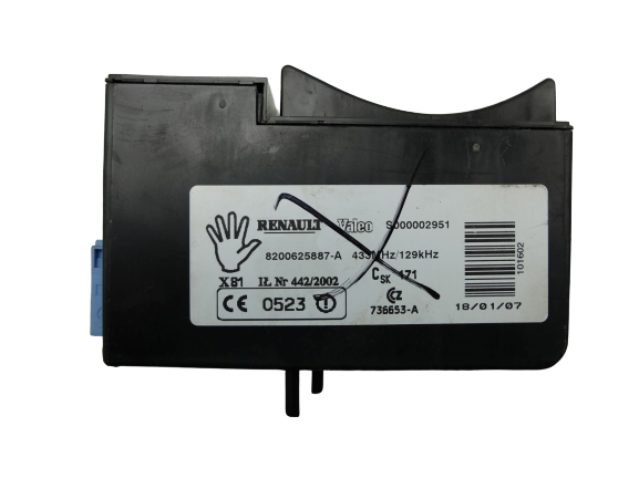 Card Reader Renault Espace 4 8200625887 S000002951 Valeo main product photo