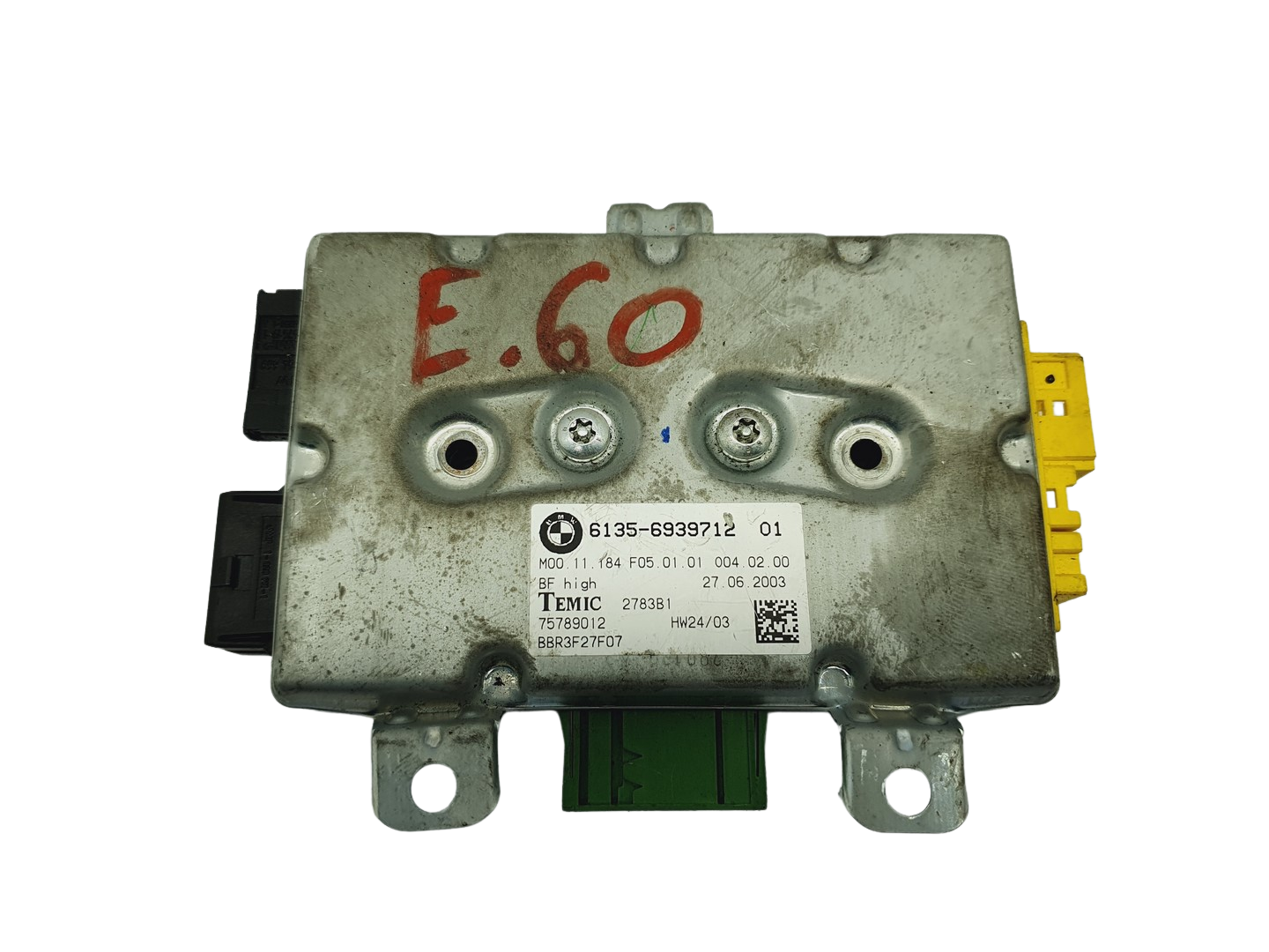 Controller 6135-6939712 01 75789012 BMW Temic 68811 main product photo