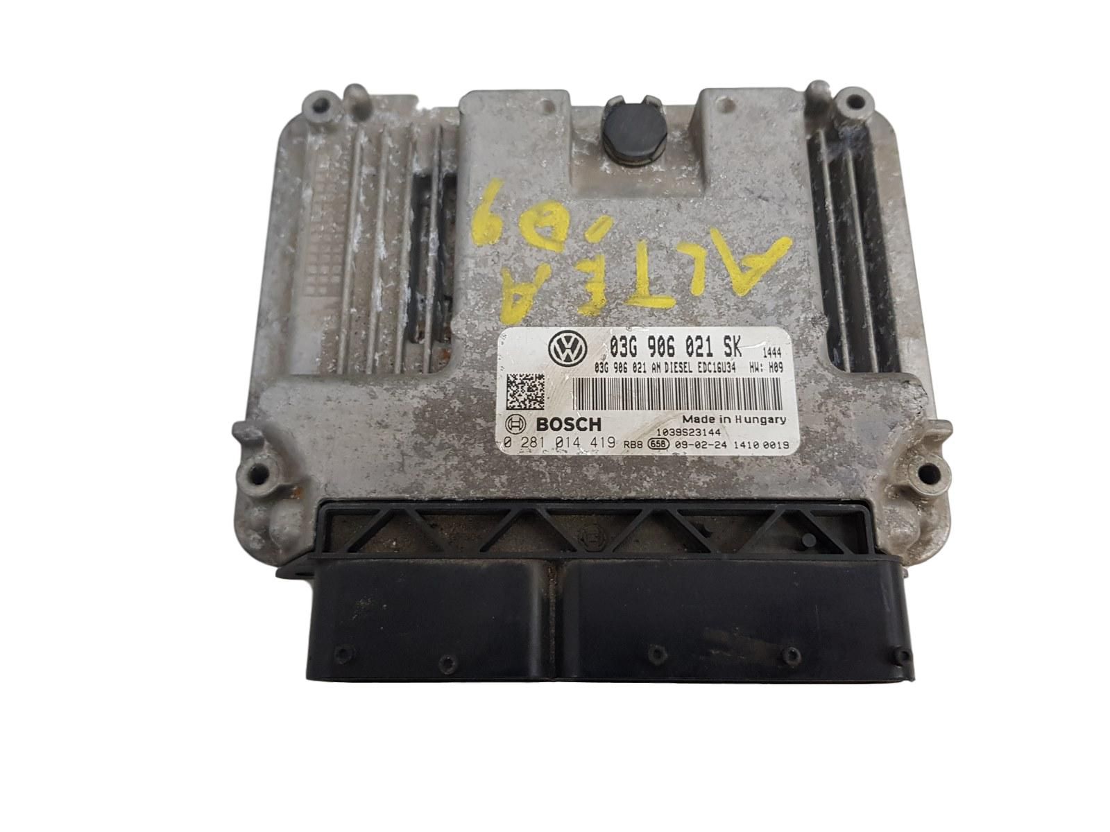Engine Controller 03G906021SK 0281014419 Seat main product photo