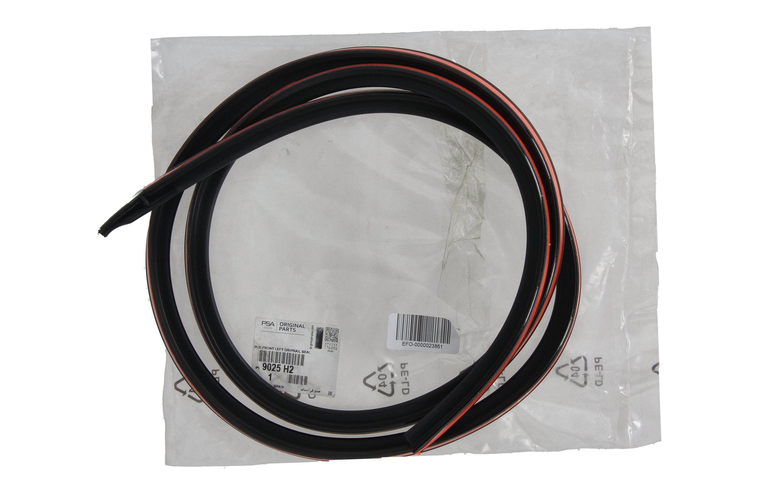 Door Seal Right Original 9025H2 9025.H2 Citroen Peugeot main product photo