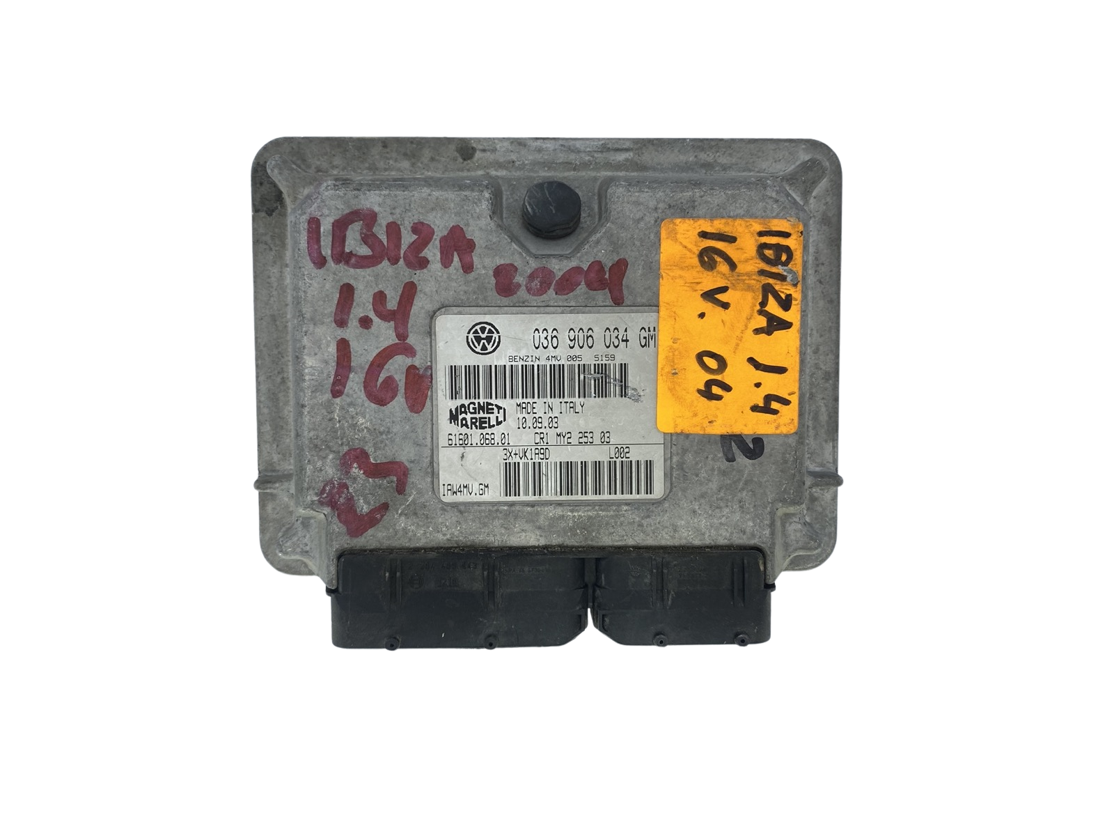 Controller Seat VW 036906034GM IAW4MV.GM 61601.068.01 Magneti Marelli main product photo
